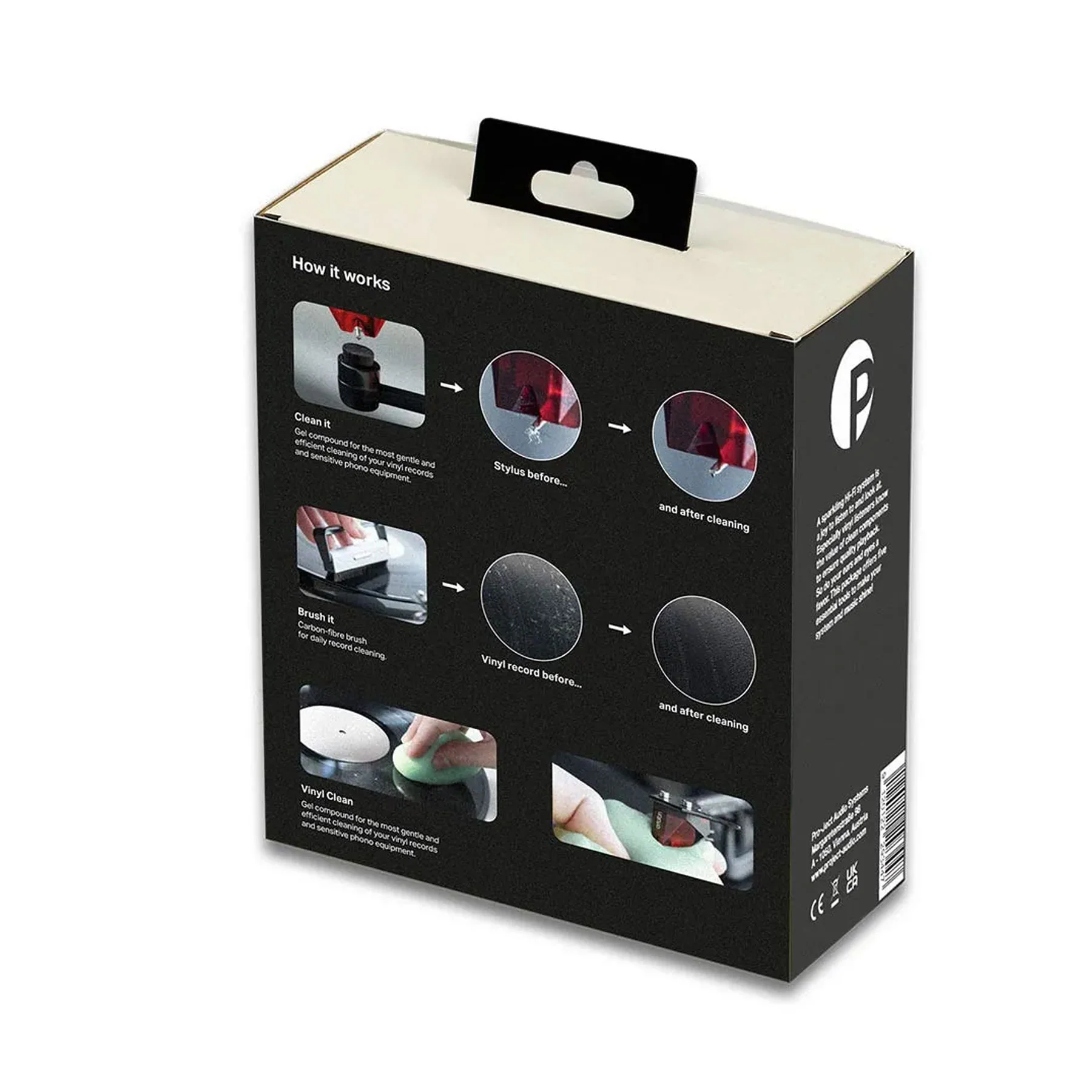 Pro-Ject: Cleaning Set Advanced (Brush It Record Brush / Clean It Stylus Brush / Vinyl Clean Compound) - Image 3
