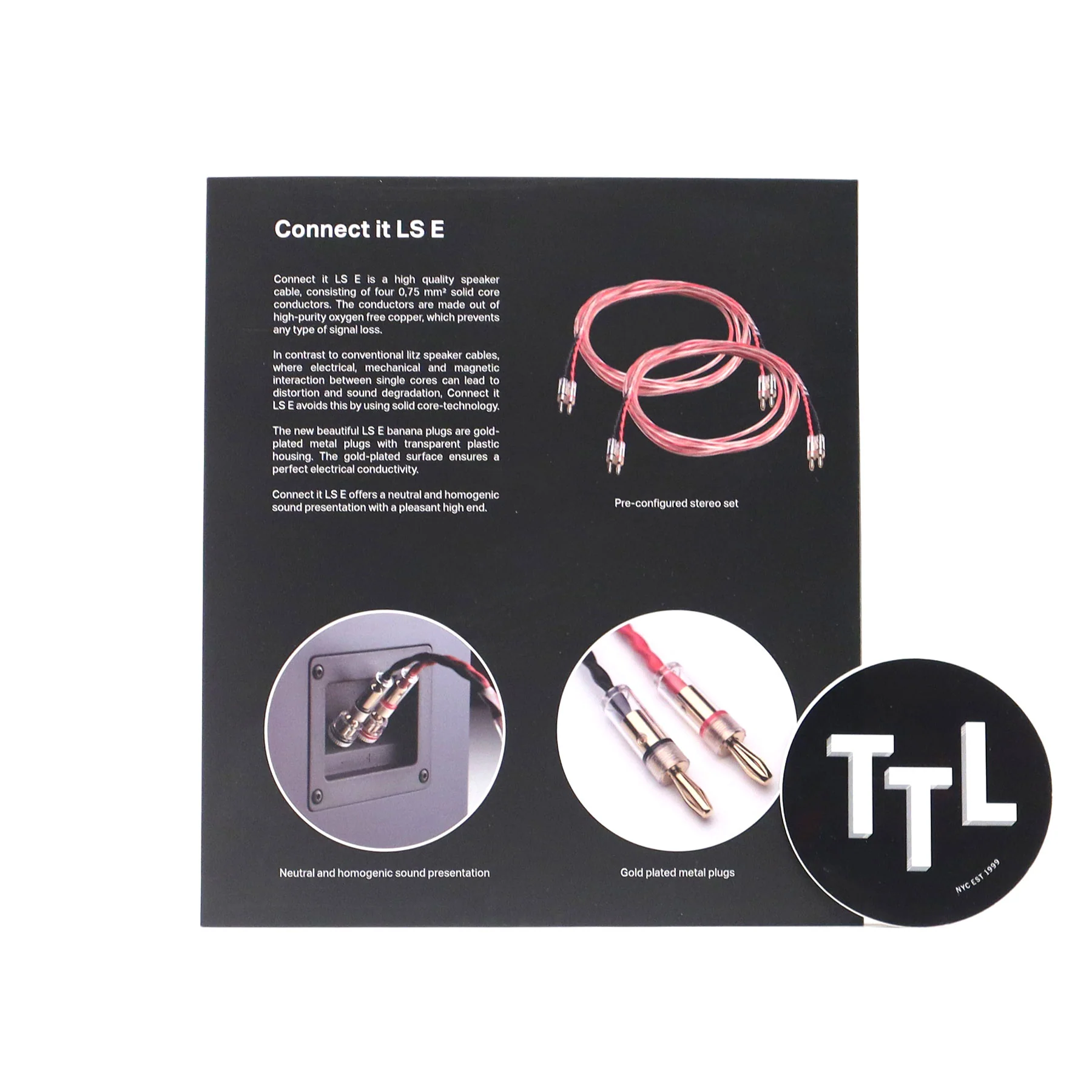 Pro-Ject: Connect It LS E Speaker Cables - 3.0m / Pair - Image 5