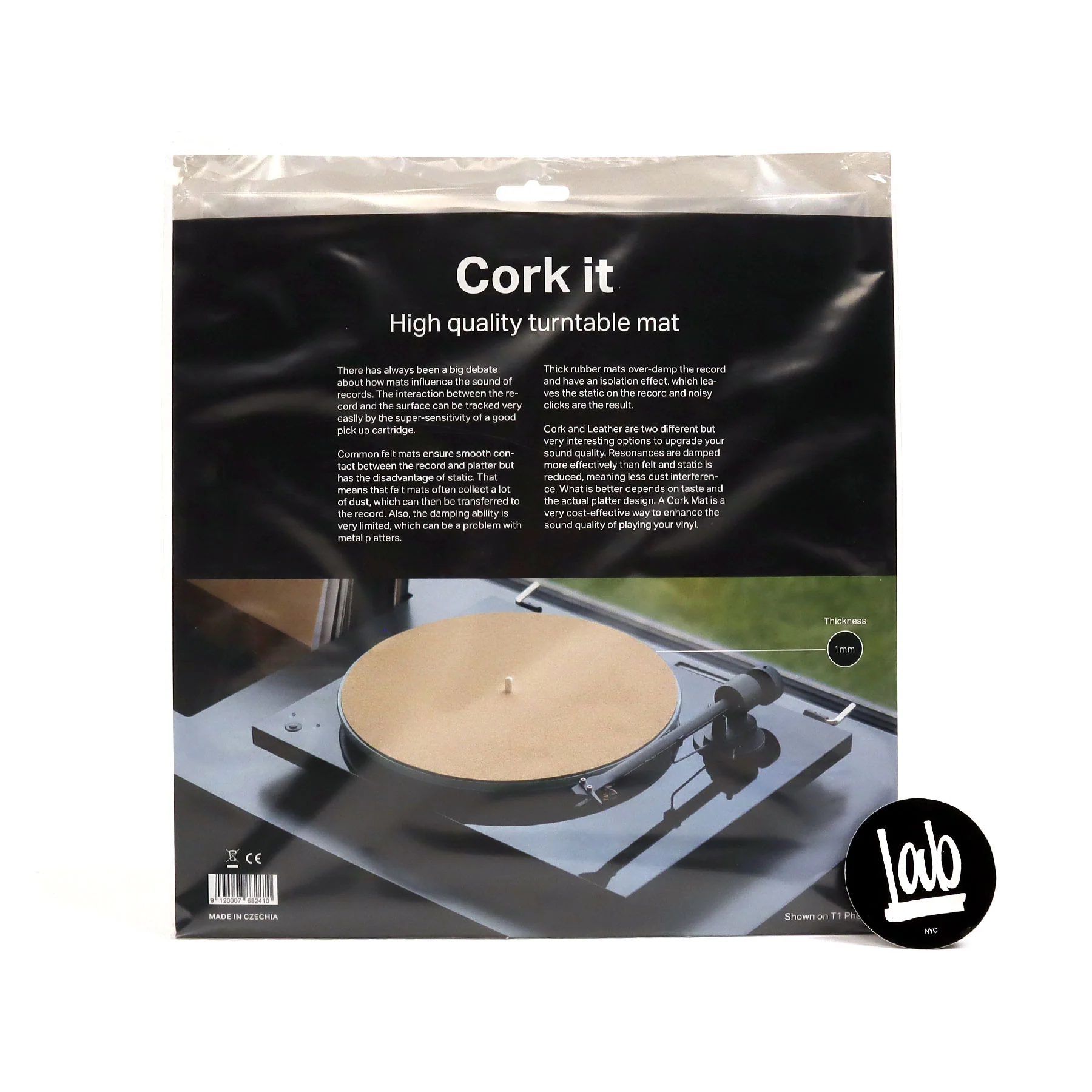 Pro-Ject: Cork It Record Platter Mat - Image 3