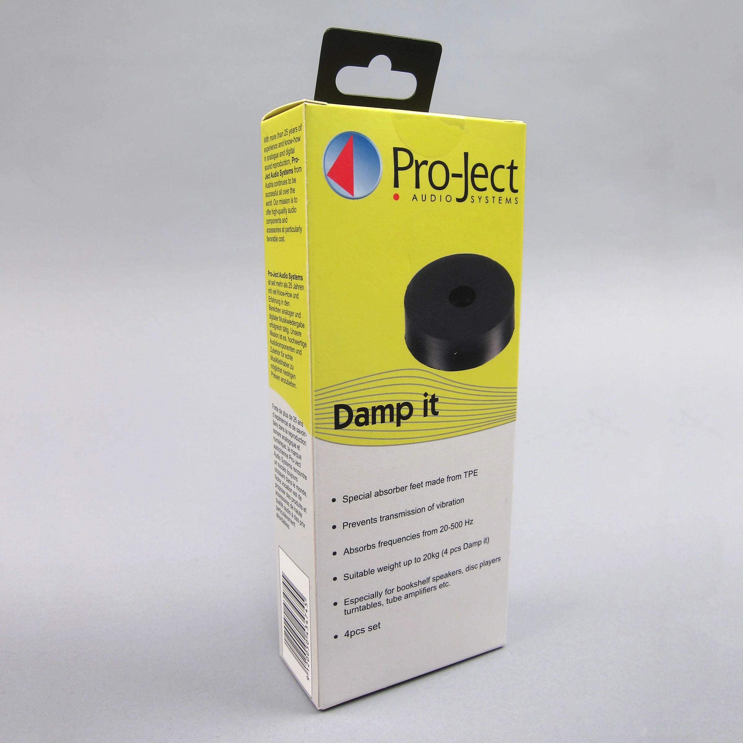 Pro-Ject: Damp It TPE Damping Feet (Set of 4) - Image 4