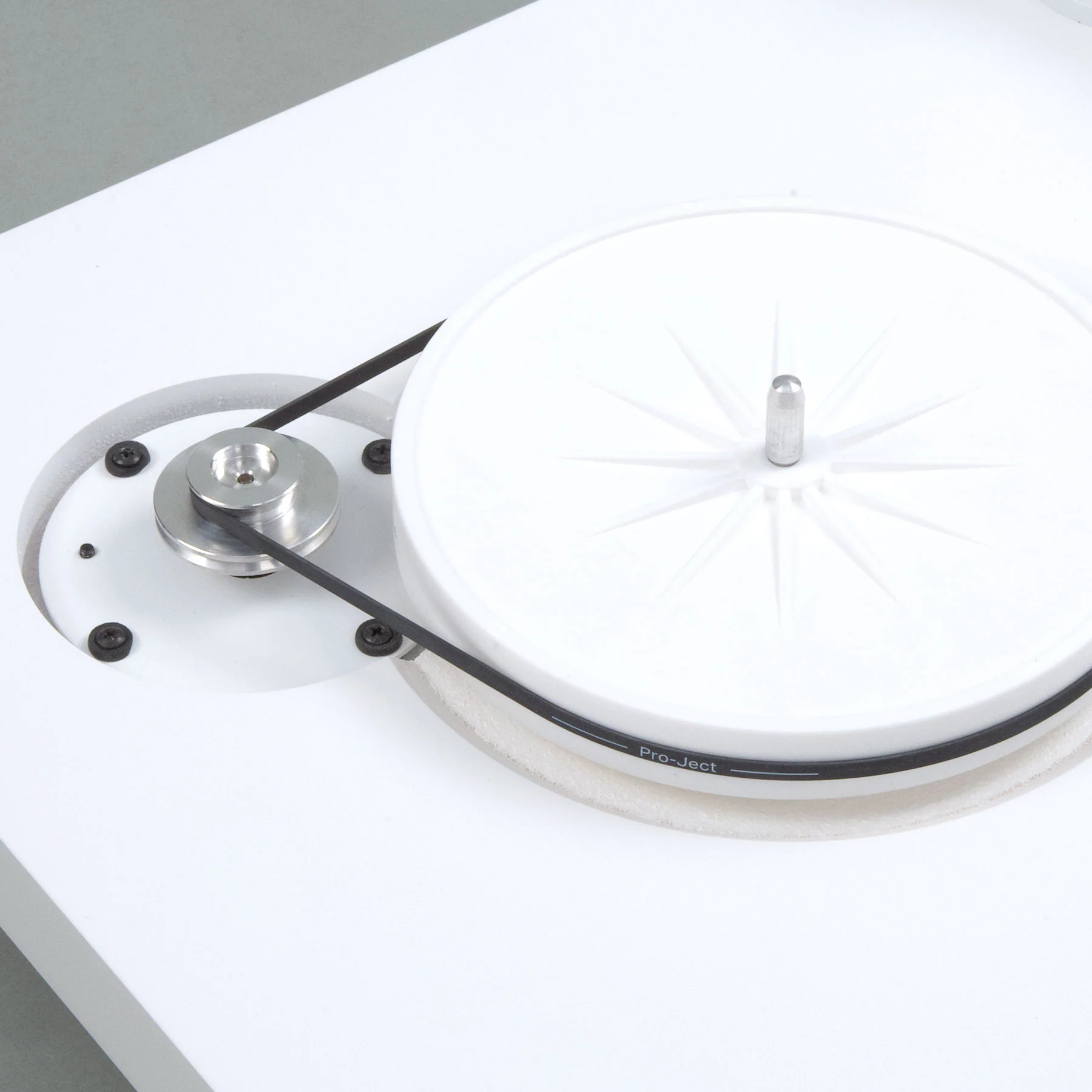 Pro-Ject: Debut PRO B Turntable - Special Edition White - Image 7