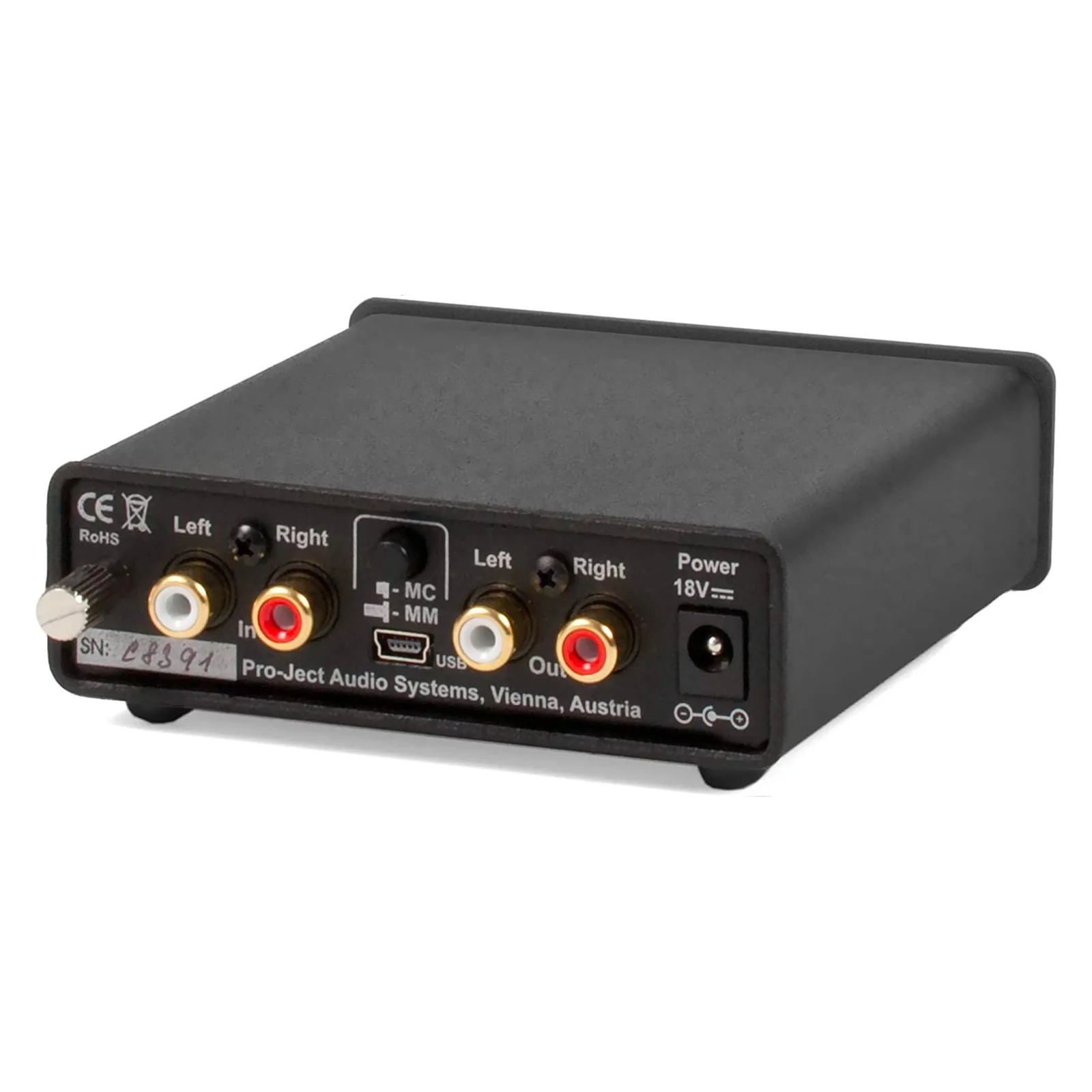 Pro-Ject: Phono Box DC USB Phono Pre-Amp - Silver - Image 2