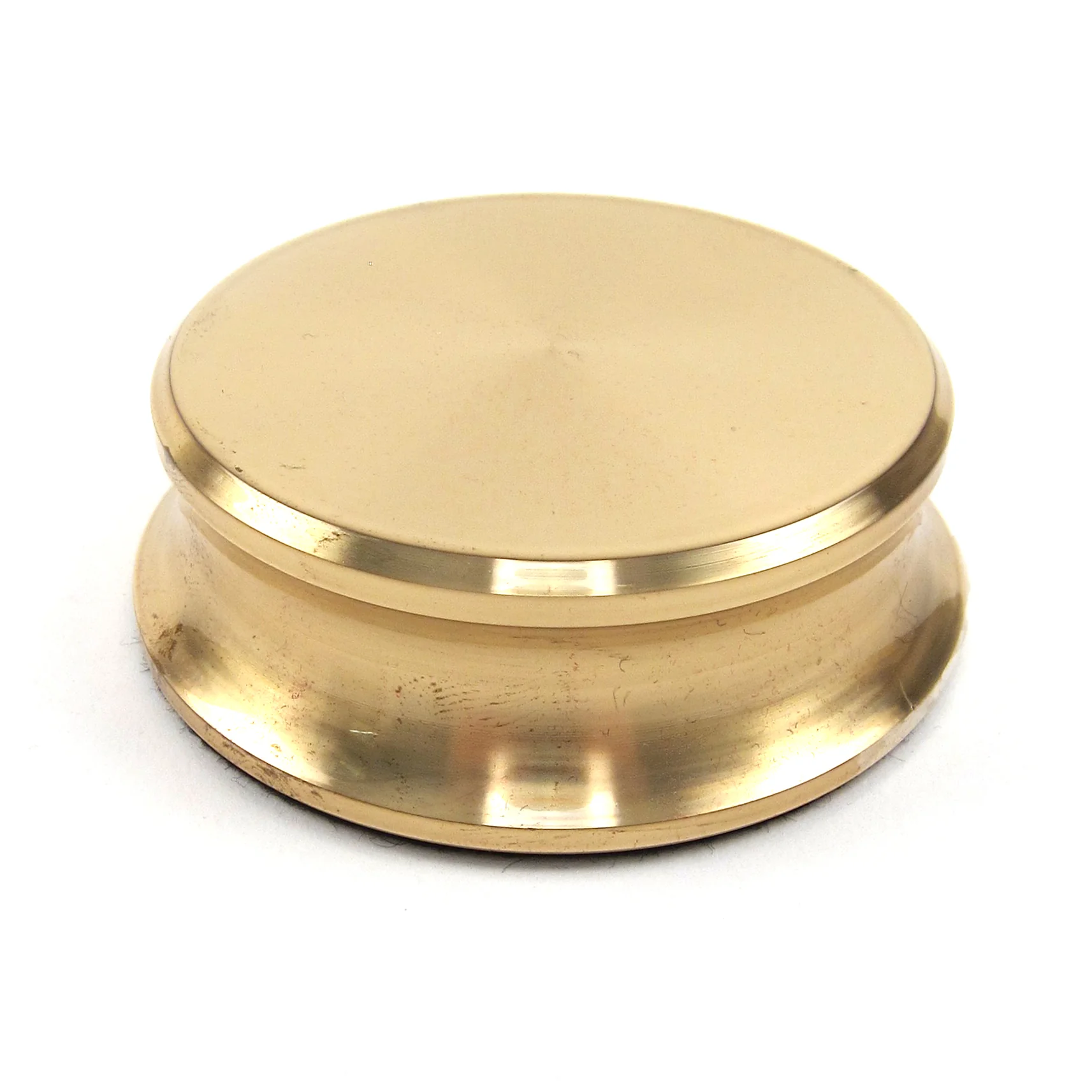 Pro-Ject: Record Puck Record Stabilizer (1.7 lbs) - Polished Brass - Image 2