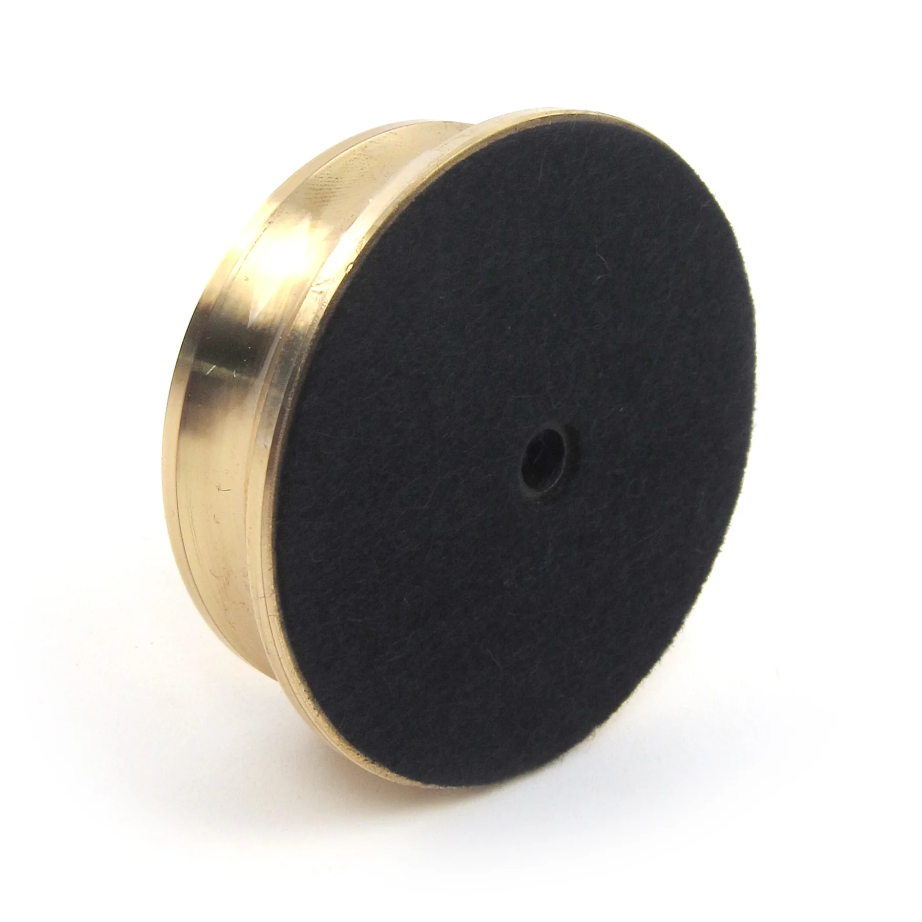 Pro-Ject: Record Puck Record Stabilizer (1.7 lbs) - Polished Brass - Image 4