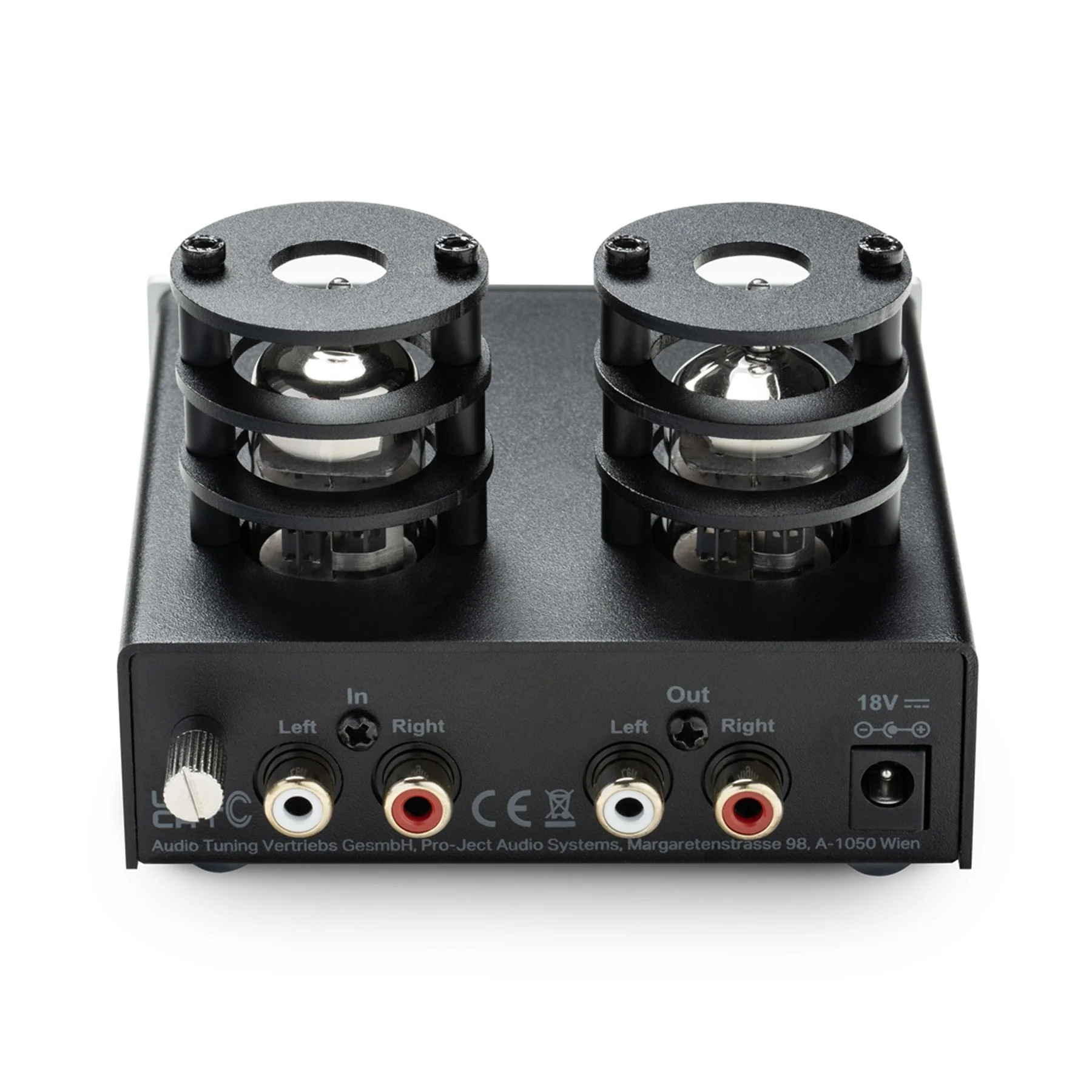 Pro-Ject: Tube Box E Phono Preamp - Black - Image 2