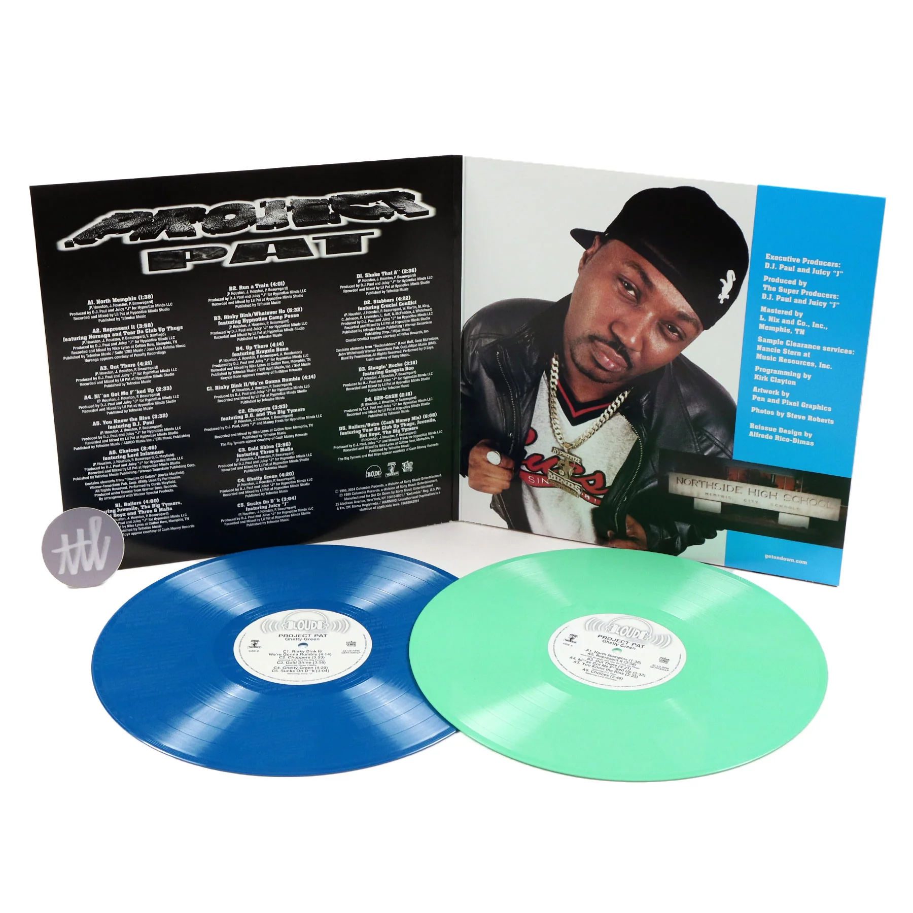 Project Pat: Ghetty Green (Colored Vinyl) Vinyl 2LP - Image 2