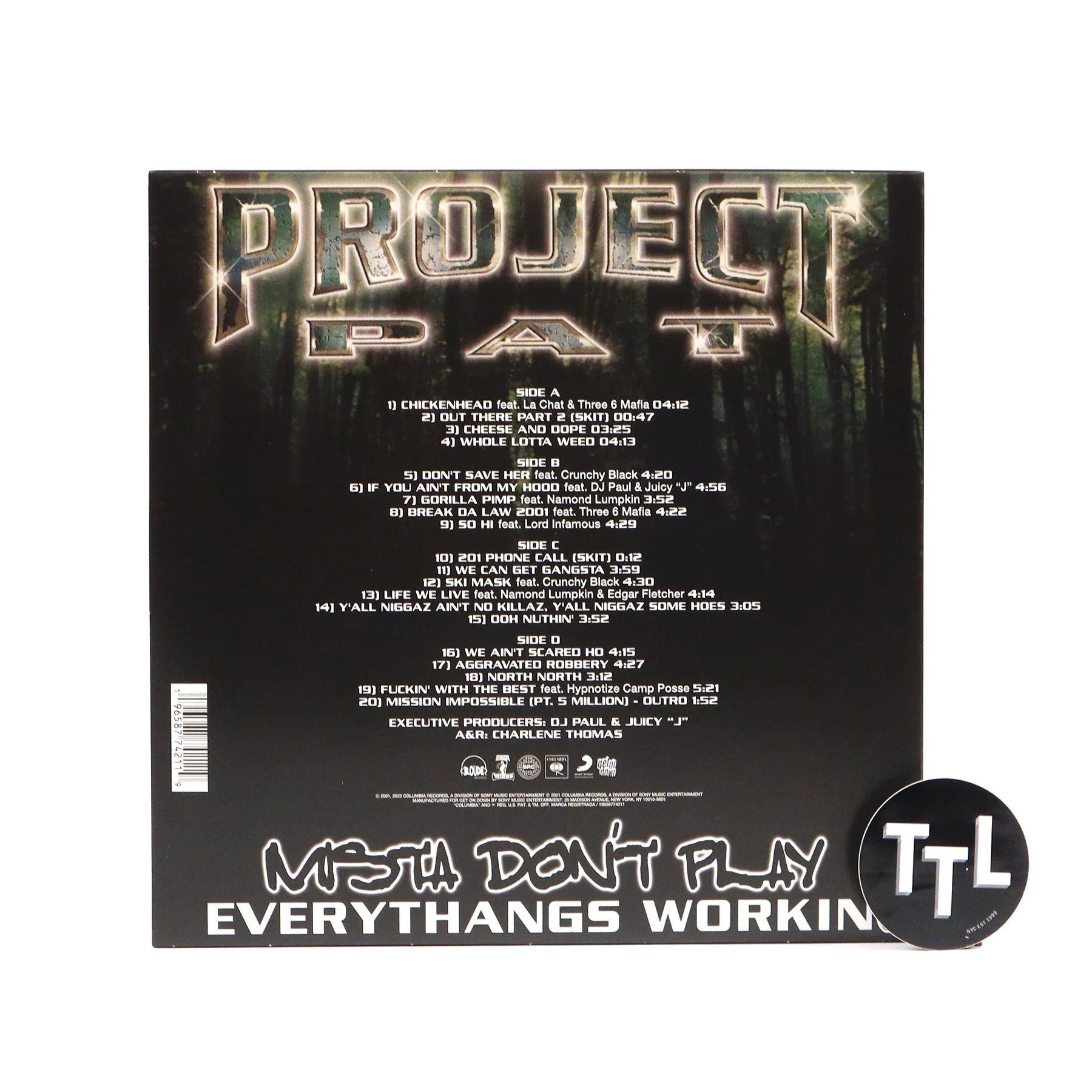 Project Pat: Mista Don't Play - Everythangs Workin (Colored Vinyl) Vinyl 2LP - Image 3