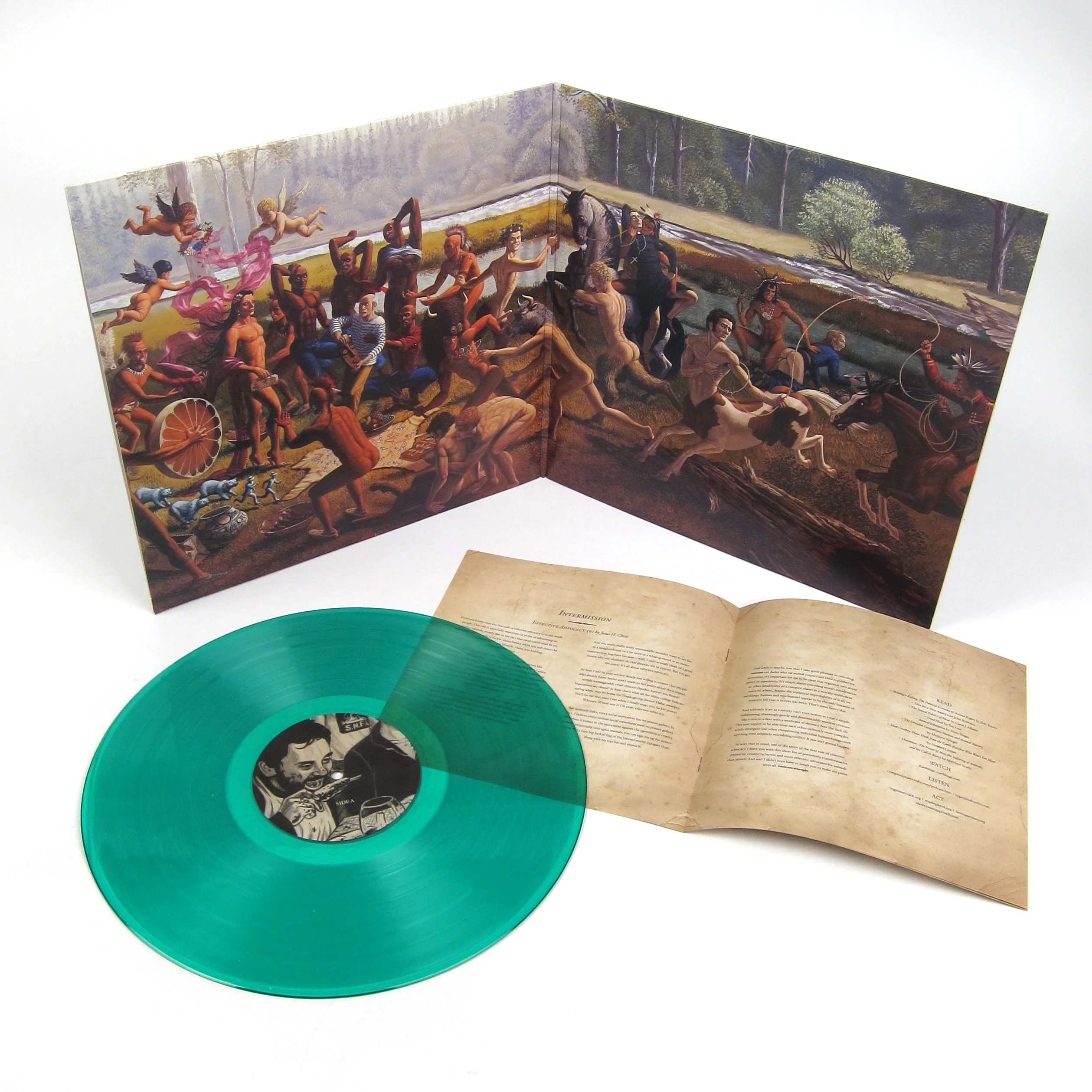 Propagandhi: Supporting Caste (Colored Vinyl) Vinyl LP - Image 2