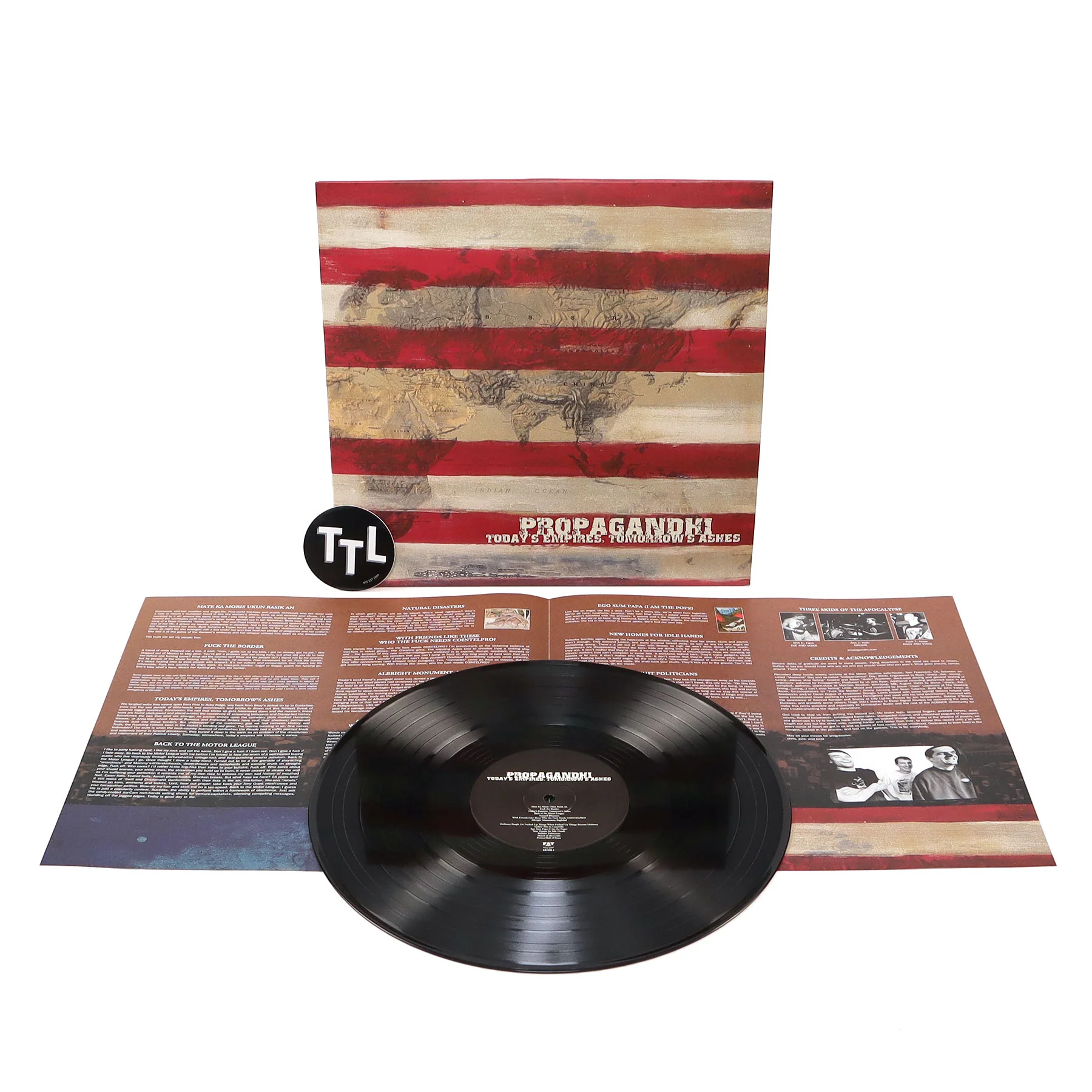 Propagandhi: Today's Empires, Tomorrow's Ashes Vinyl LP - Image 2