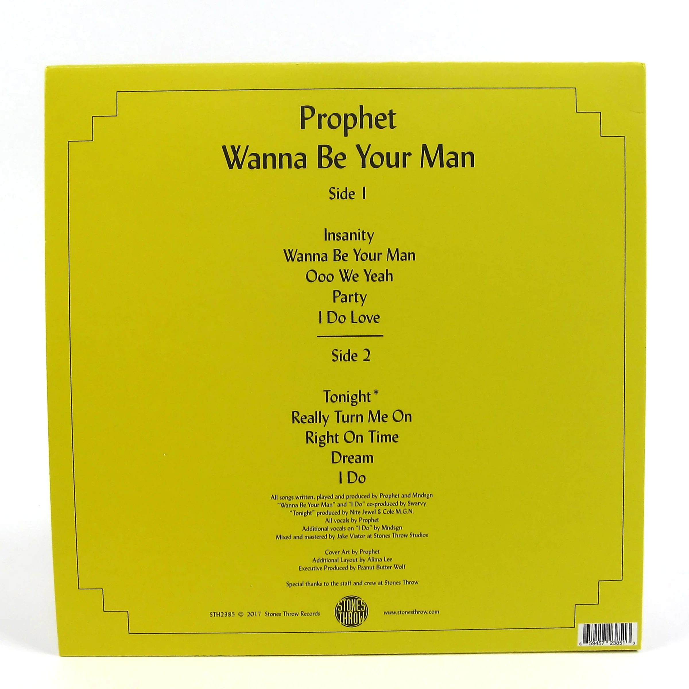 Prophet: Wanna Be Your Man Vinyl LP - Image 3