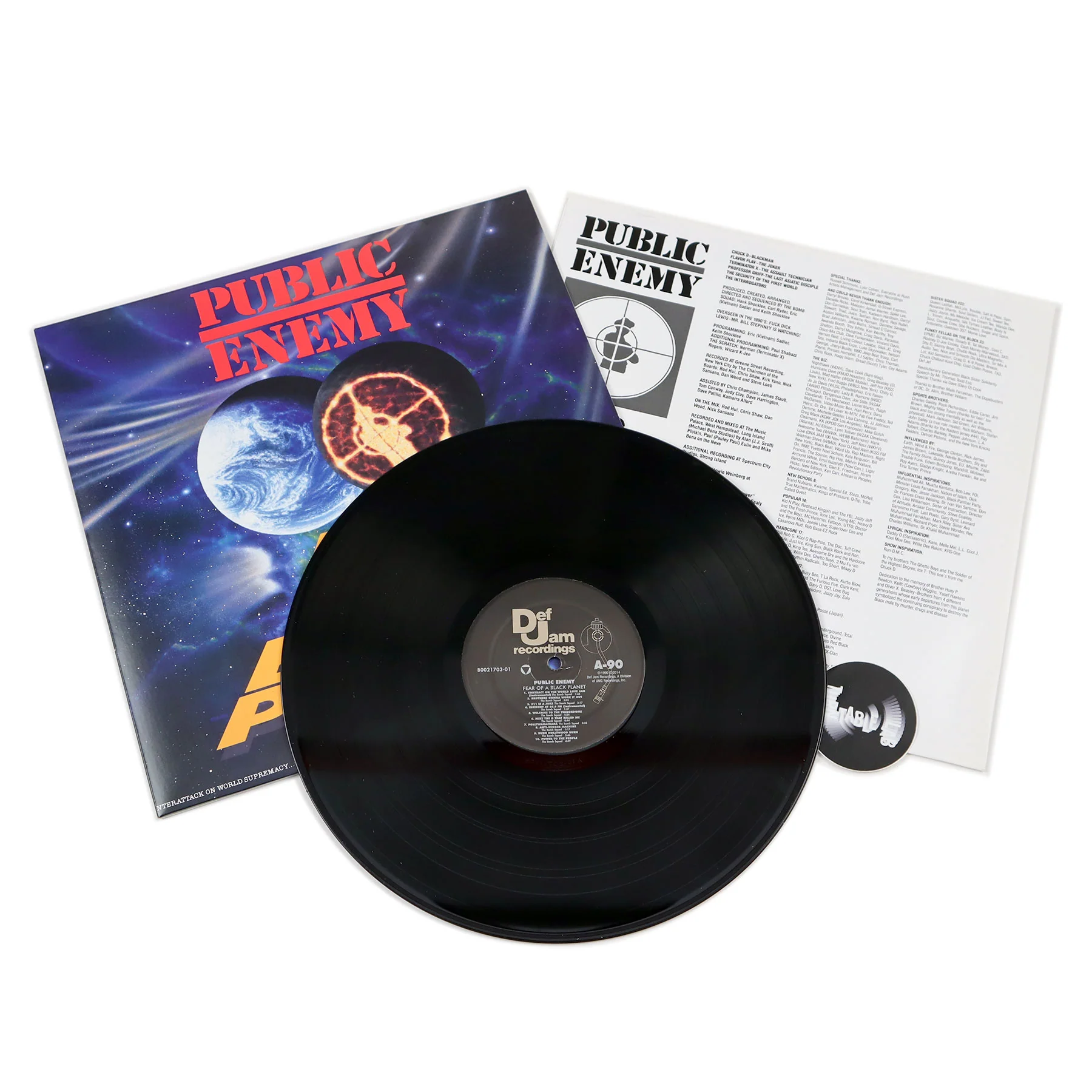 Public Enemy: Fear Of A Black Planet Vinyl LP - Image 2