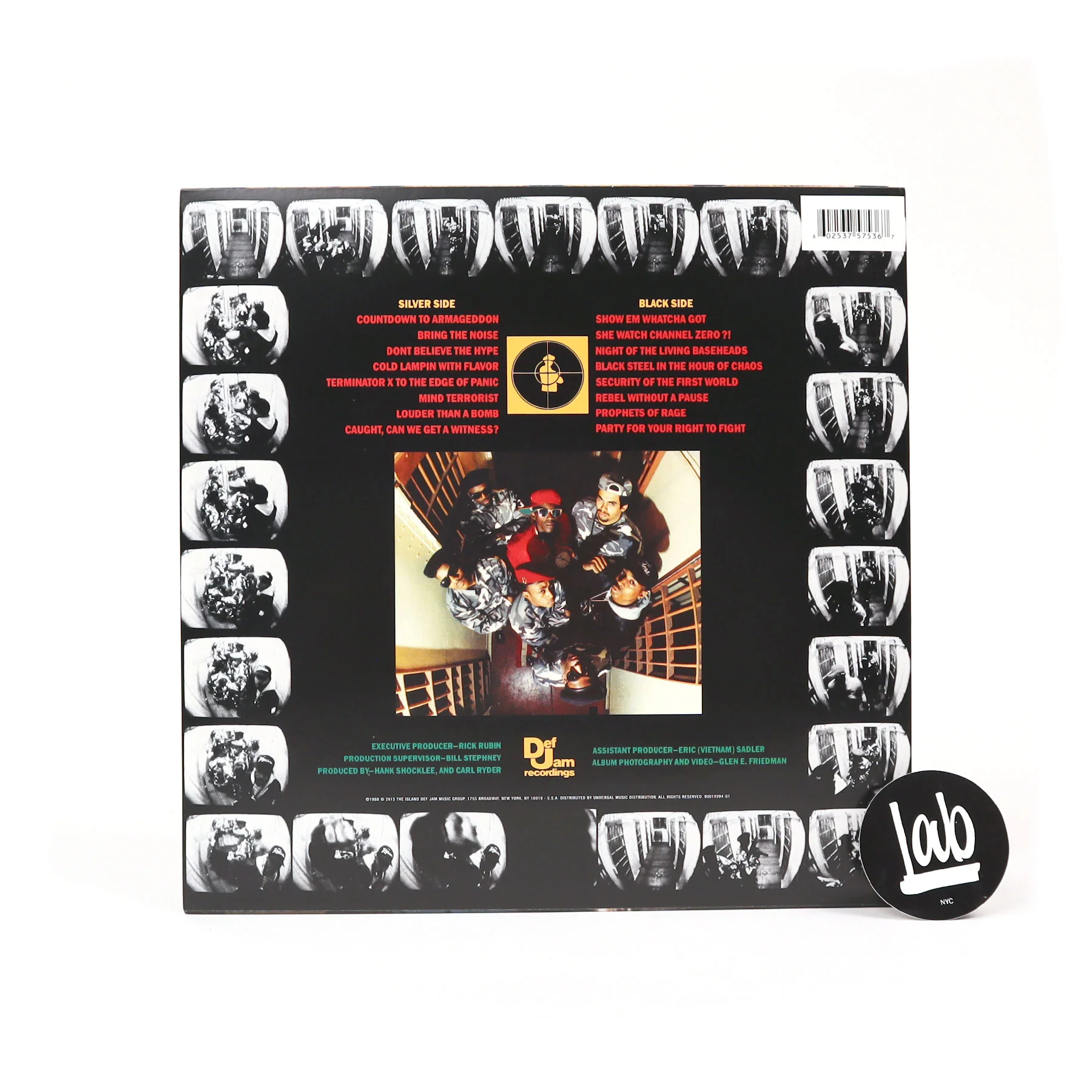 Public Enemy: It Takes A Nation Of Millions To Hold Us Back (180g) Vinyl LP - Image 3