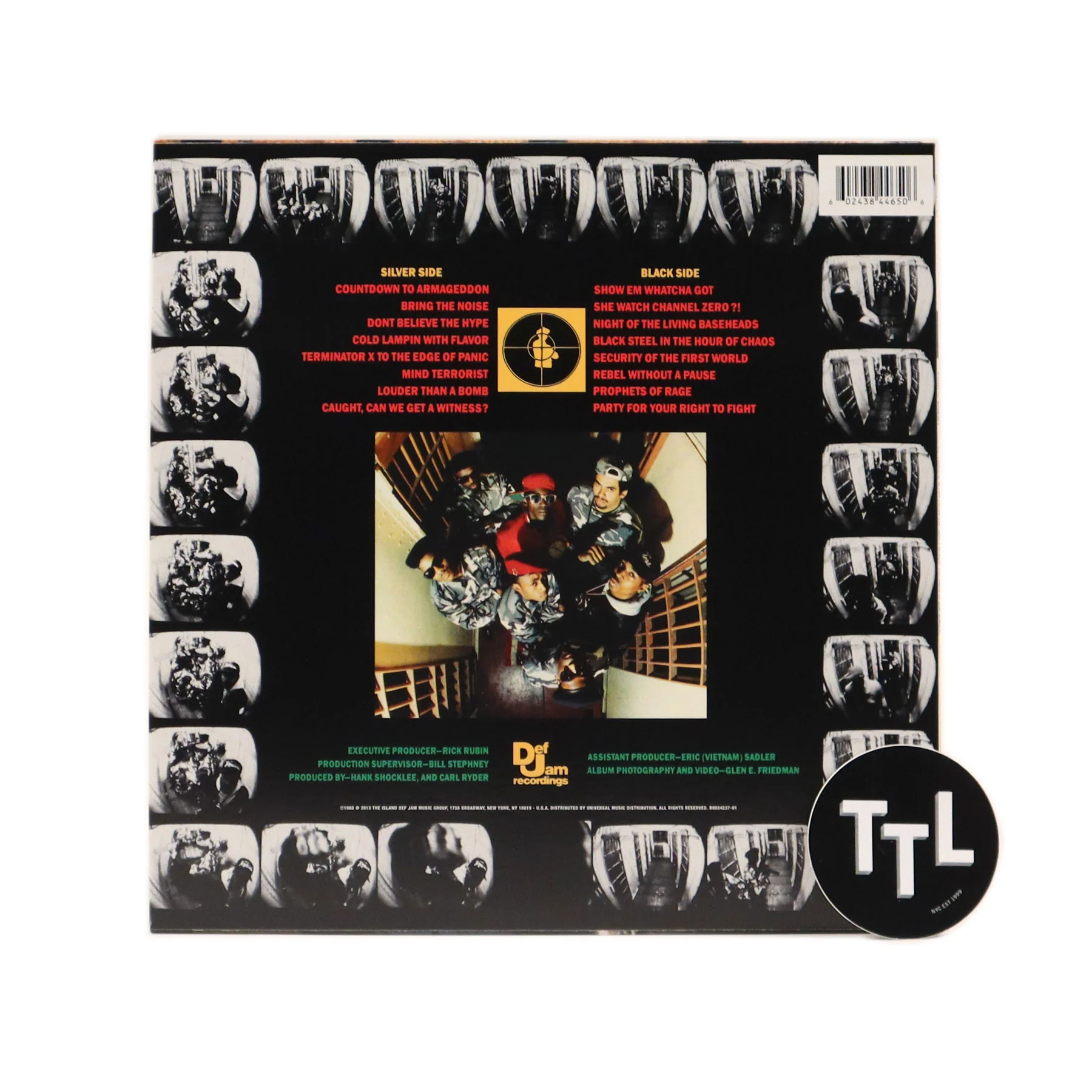 Public Enemy: It Takes A Nation Of Millions To Hold Us Back (Colored Vinyl) Vinyl LP - Image 3