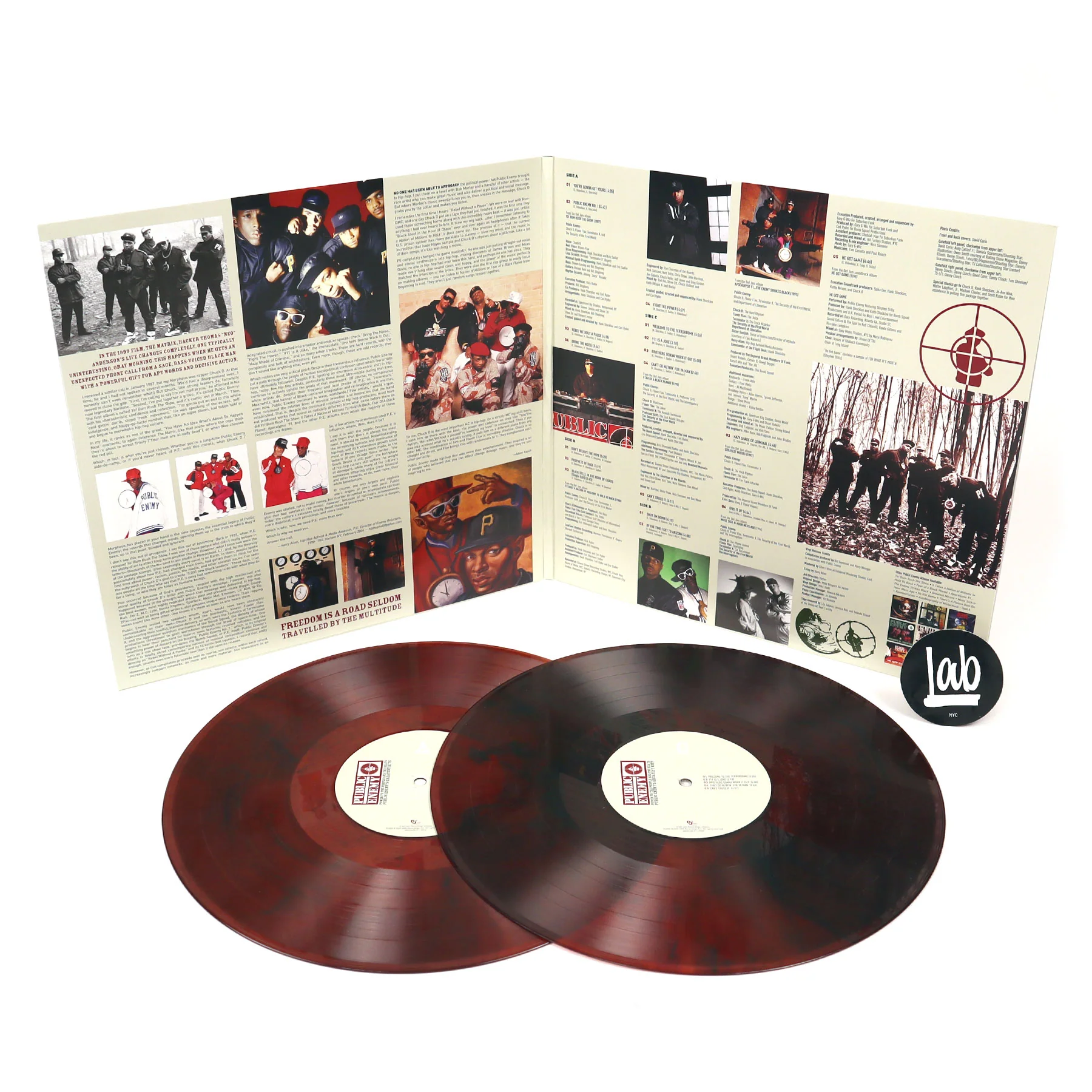 Public Enemy: Power To The People And The Beats - Greatest Hits (Colored Vinyl) Vinyl 2LP - Image 2