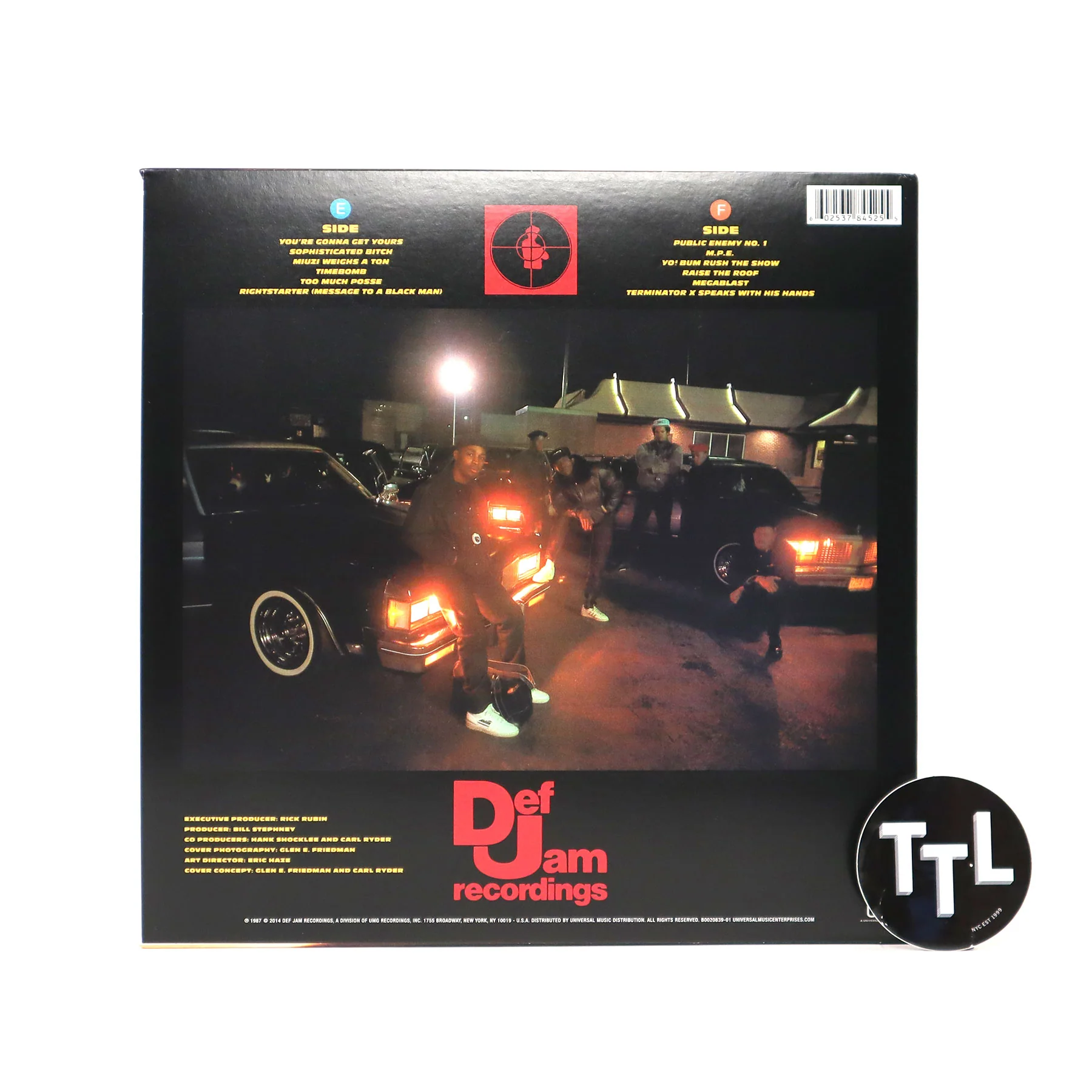 Public Enemy: Yo! Bum Rush The Show Vinyl LP - Image 3