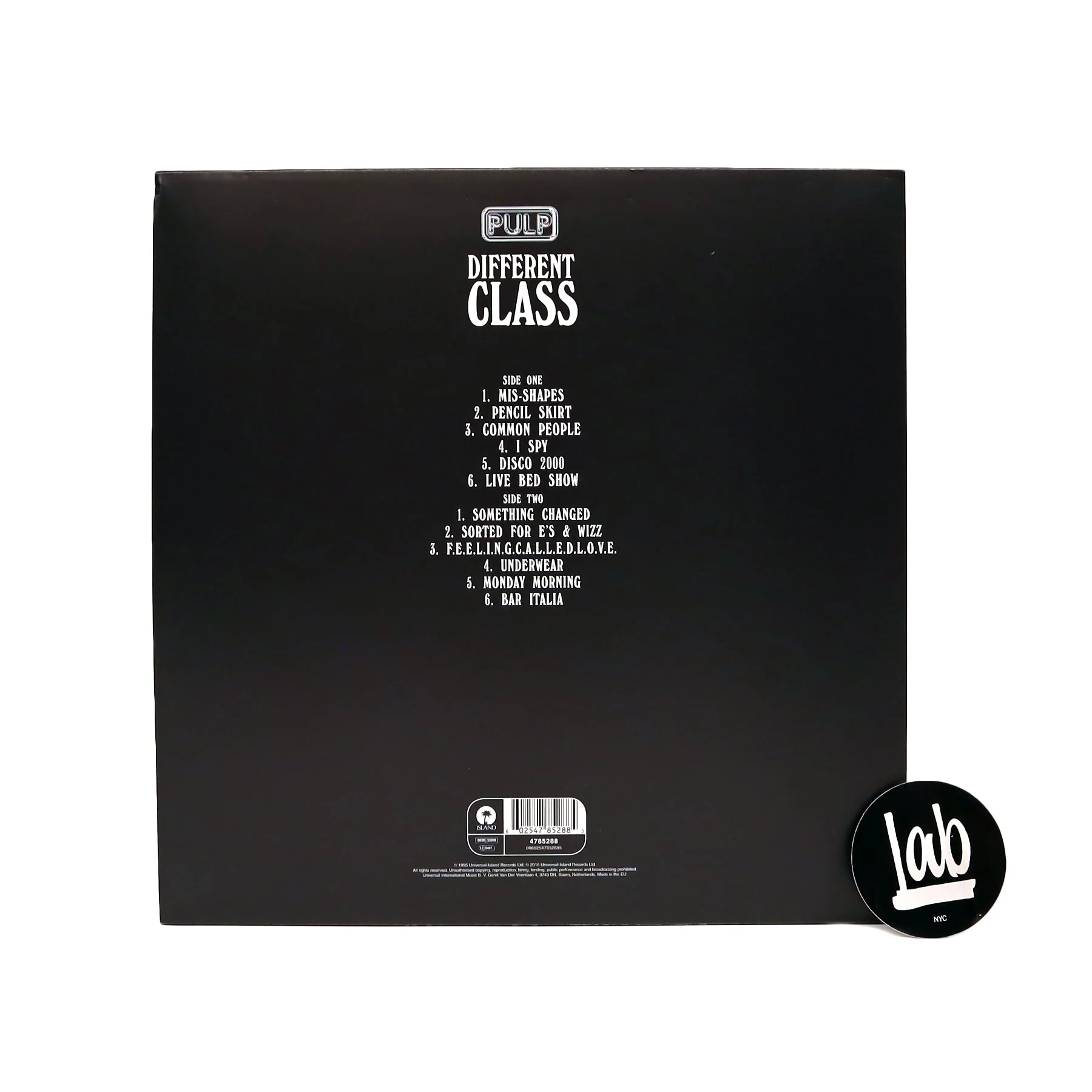 Pulp: Different Class (UK Import) Vinyl LP - Image 3