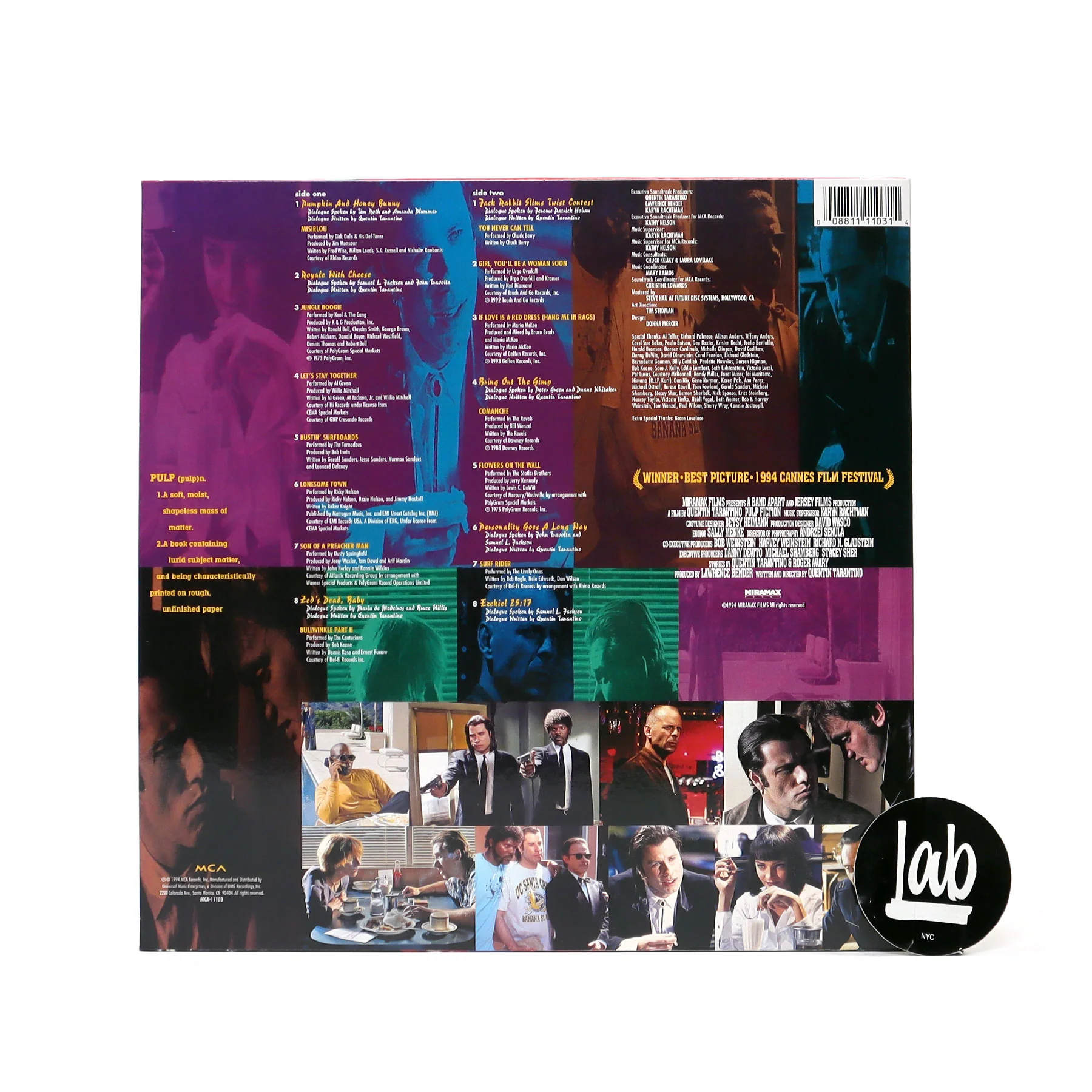 Pulp Fiction: Music From The Motion Picture Vinyl LP - Image 3