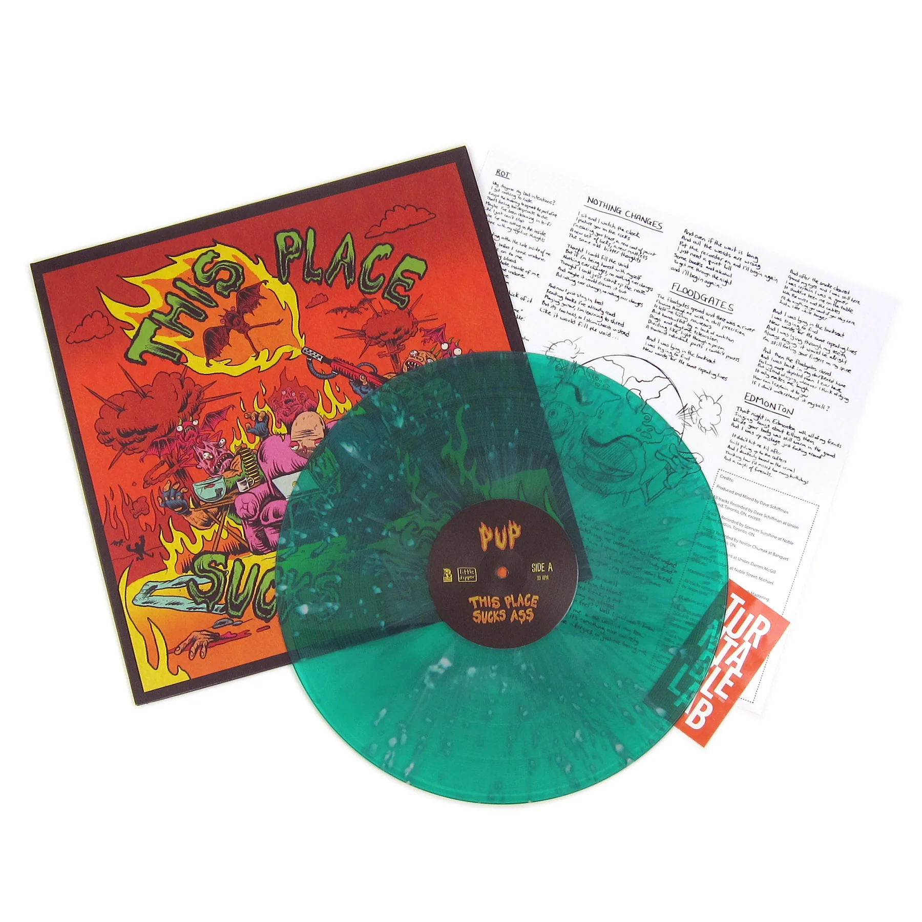 PUP: This Place Sucks Ass (Indie Exclusive Colored Vinyl) Vinyl LP - Image 2