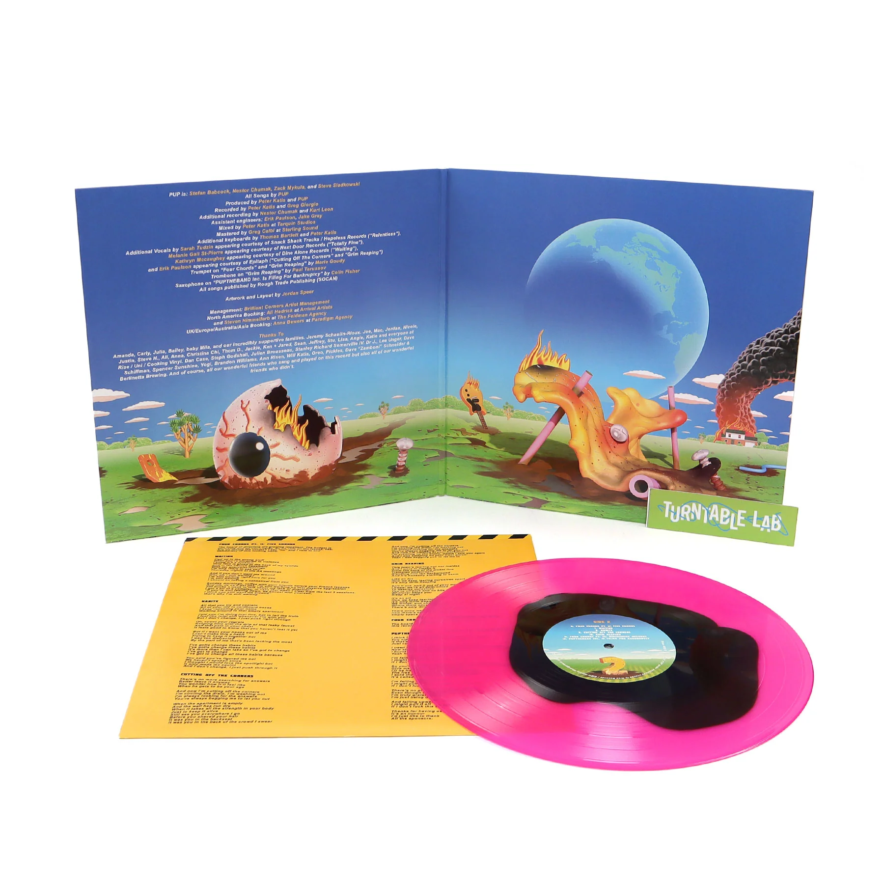 PUP: Unraveling Of Puptheband (Indie Exclusive Colored Vinyl) Vinyl LP - Image 2