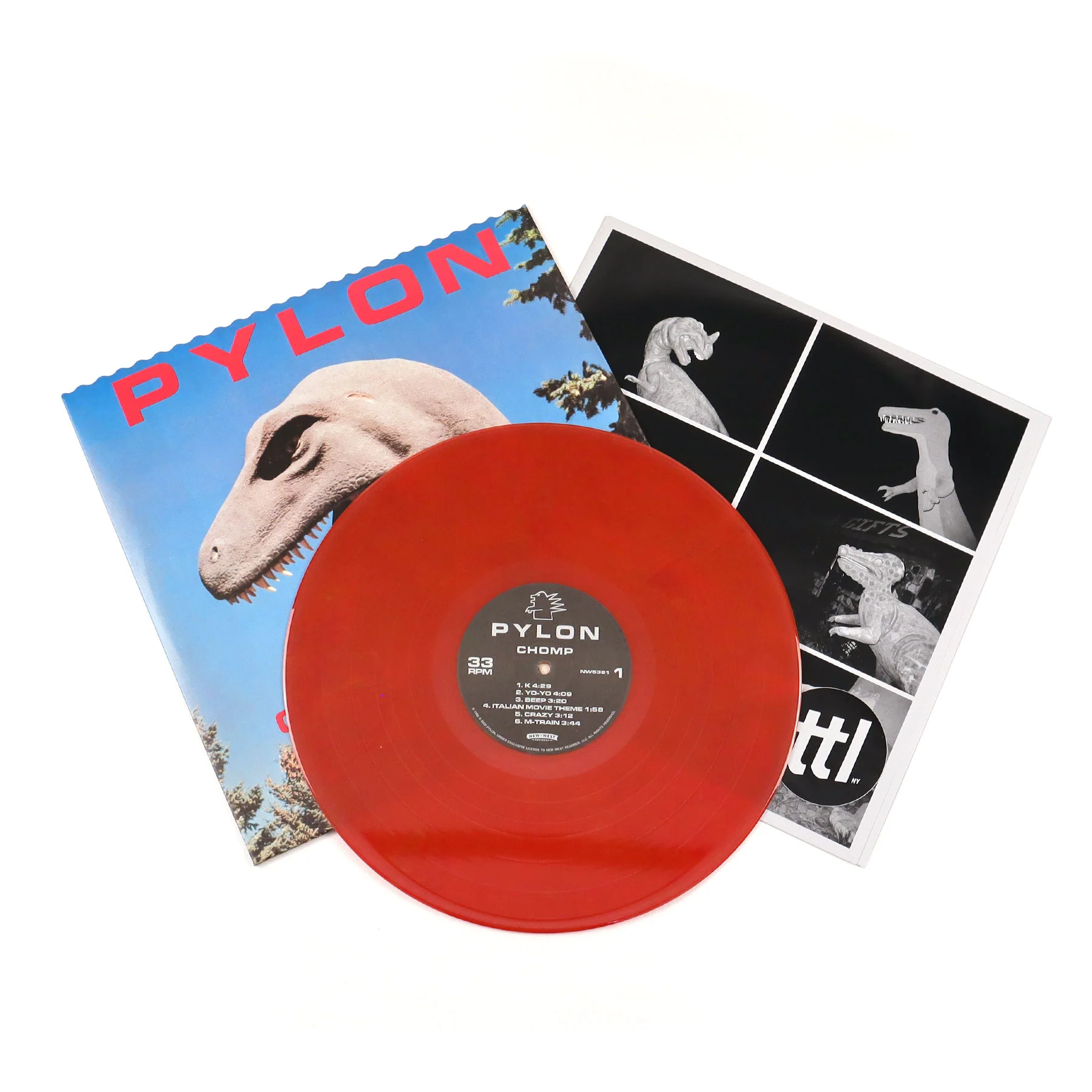 Pylon: Chomp (Indie Exclusive Red Colored Vinyl) Vinyl LP - Image 2