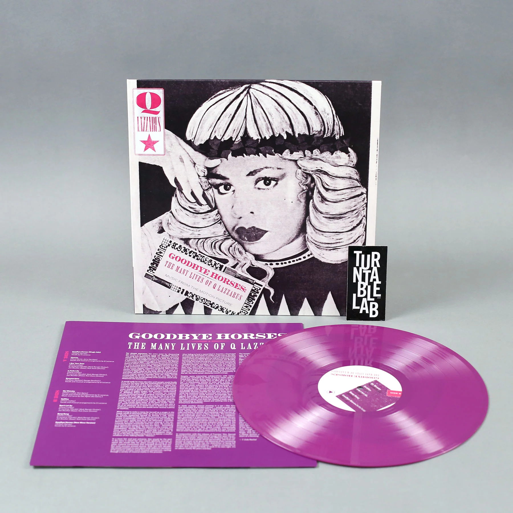 Q Lazzarus: Goodbye Horses (Purple Colored Vinyl) Vinyl LP - Turntable Lab Exclusive - LIMIT 1 PER CUSTOMER - Image 3