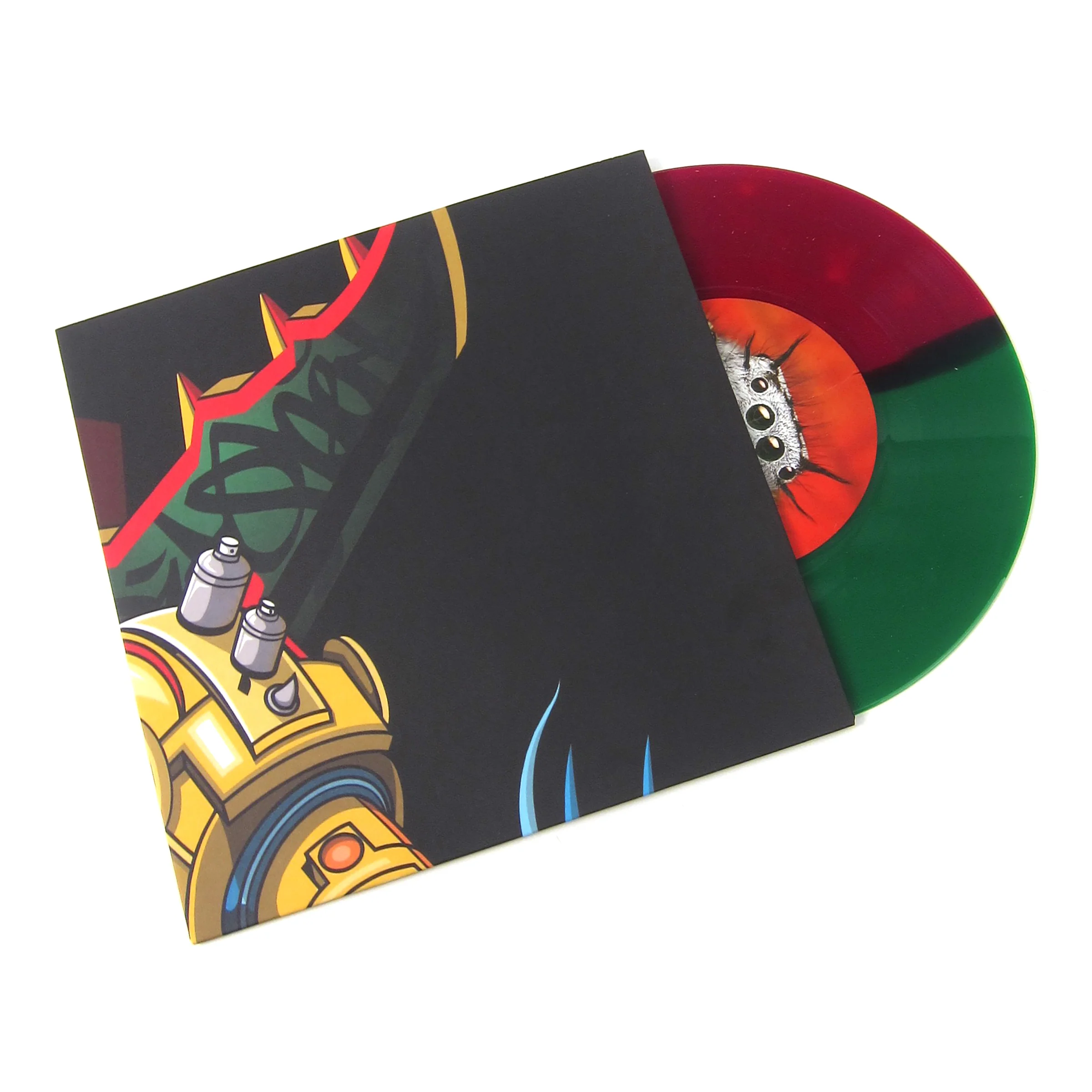 QBert: Baby Super Seal 6 (Wild Reptilian Colored Vinyl) Vinyl 7" - Image 2