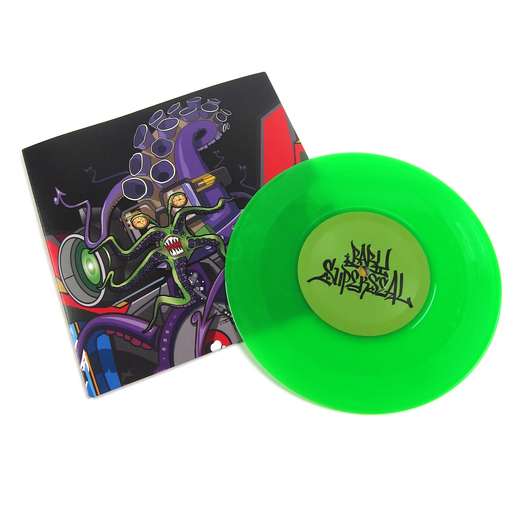 QBert: Baby Superseal 2 RMX (Colored Vinyl) Vinyl 7" - Image 2