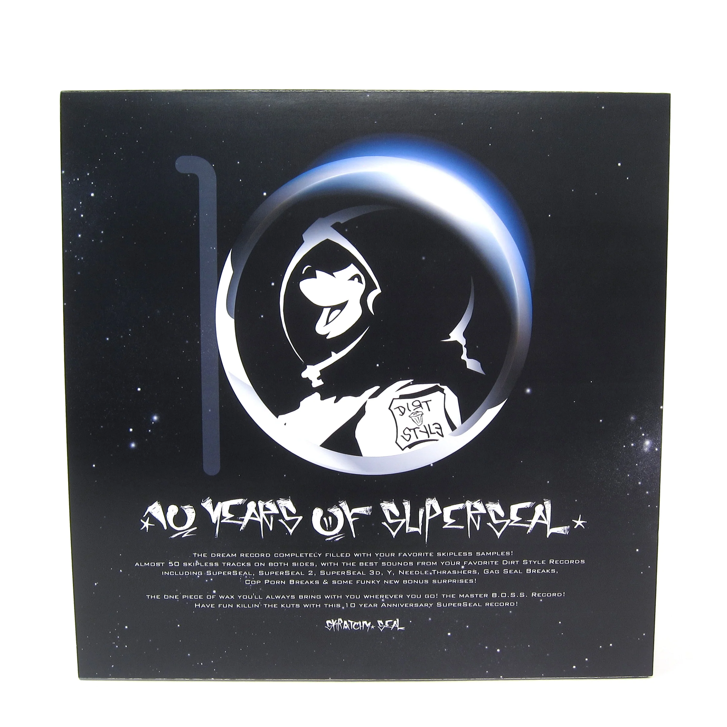 QBert: Best Of Skratchy Seal - 10 Years Of Skratchy Seal (Coke Bottle Clear Colored Vinyl) Vinyl LP - Image 2