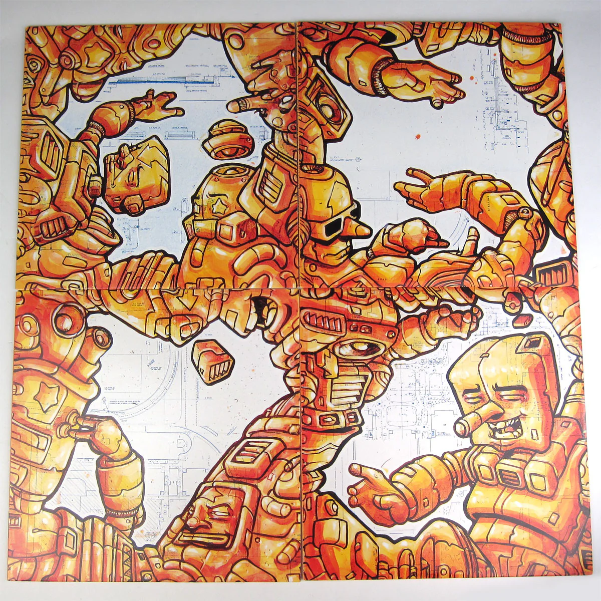 QBert: Breaktionary Vol.1-4 Vinyl LP Pack - Image 2