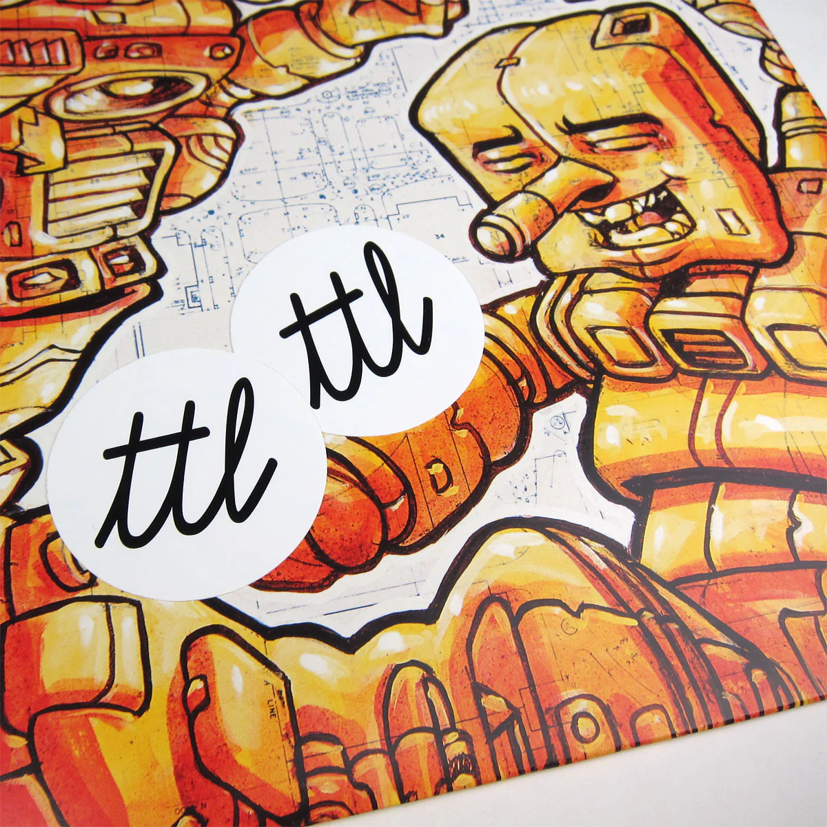 QBert: Breaktionary Vol.1-4 Vinyl LP Pack - Image 3