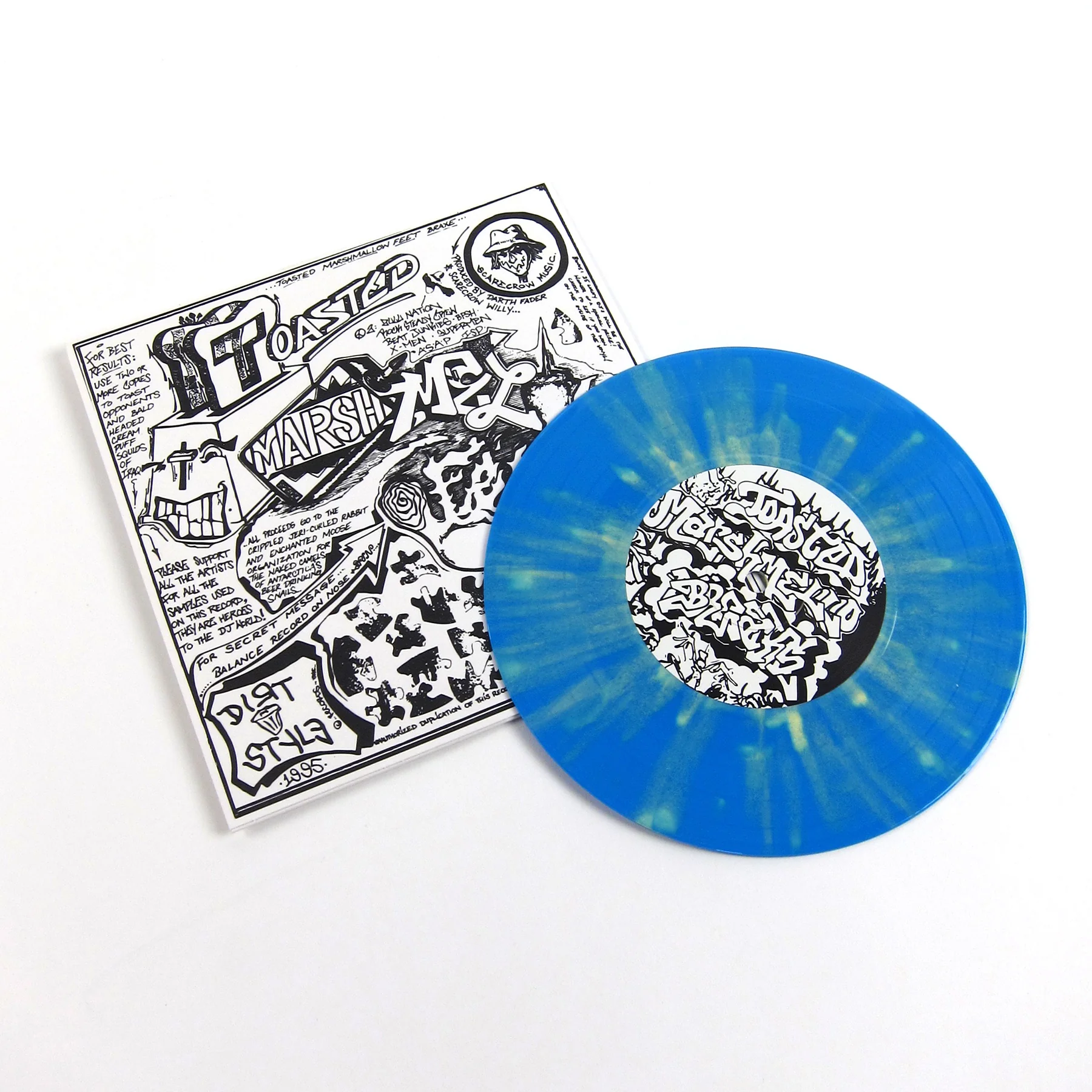 QBert: Toasted Marshmallow Feet Brayx (Colored Vinyl) Vinyl 7" - Image 2