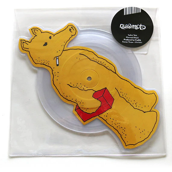 Quasimoto: Planned Attack Picture X-Ray Disc Vinyl 7" - Image 3