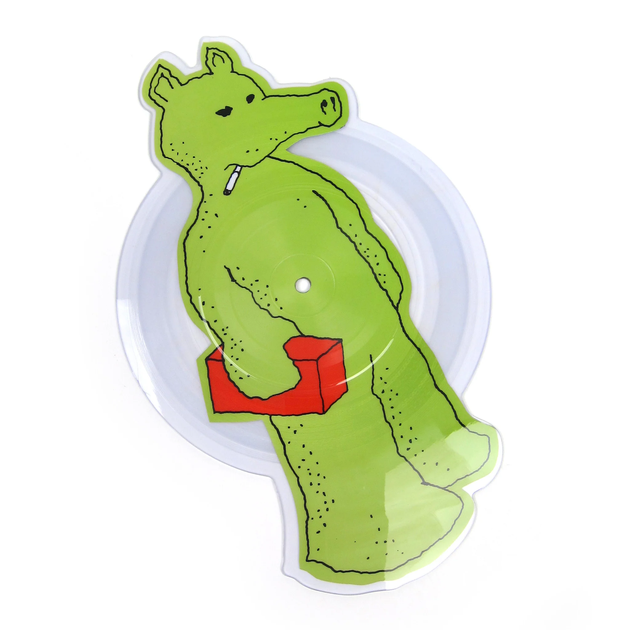 Quasimoto: Talkin Shit - X-Ray Pic Disc (Green Variant) Vinyl 7" - Image 2