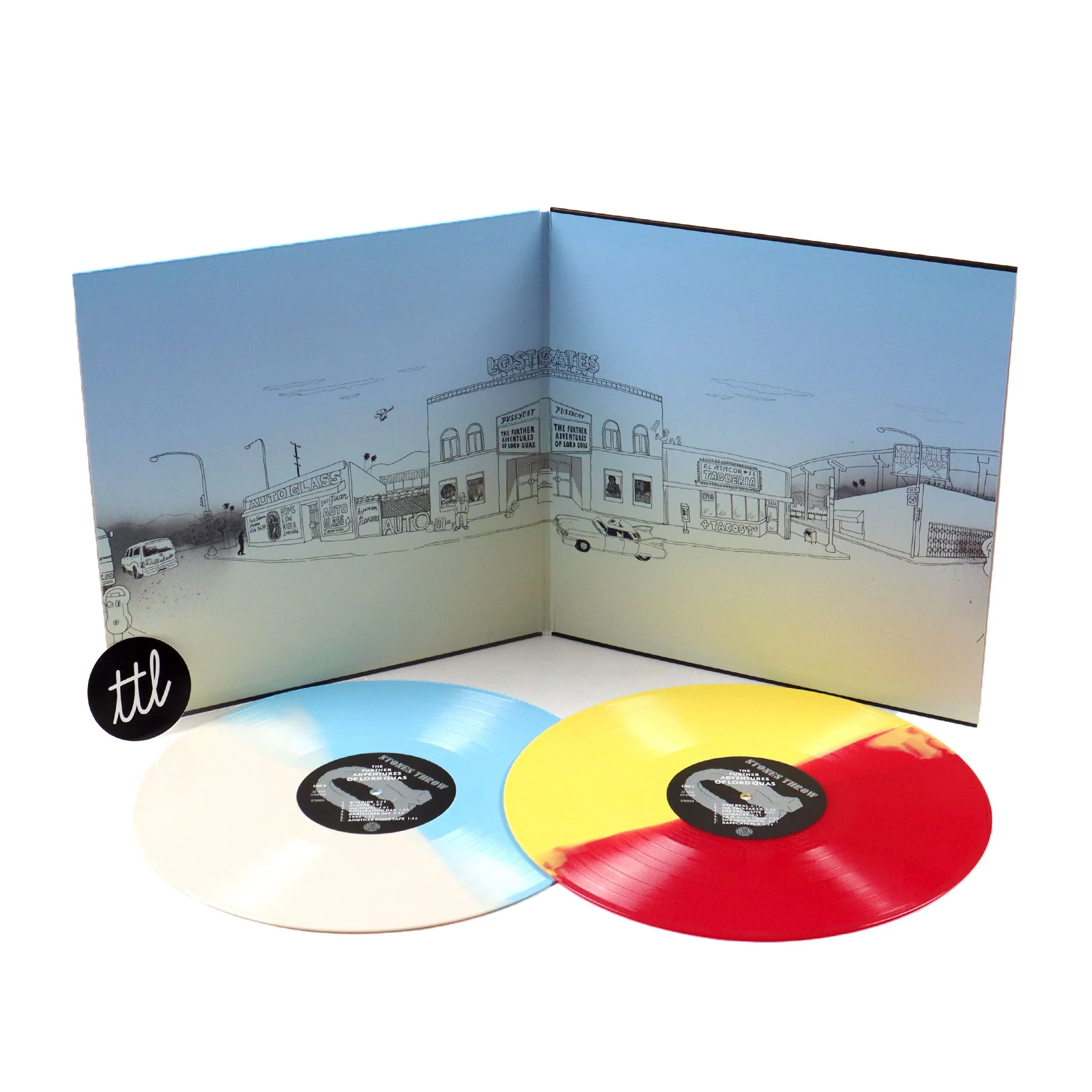 Quasimoto: The Further Adventures Of Lord Quas - Gold Chains Edition (Colored Vinyl) Vinyl 2LP - Image 2