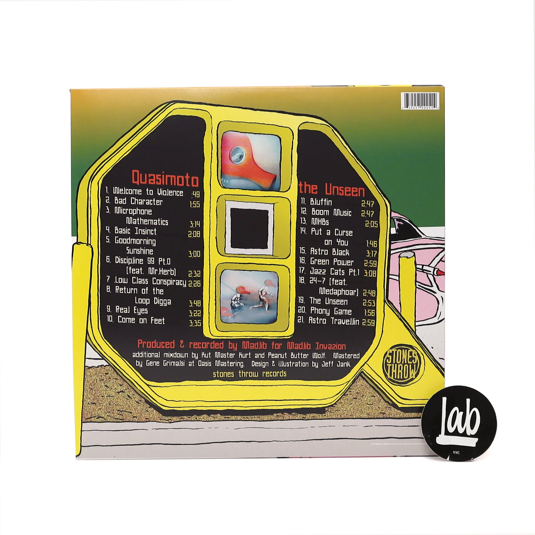 Quasimoto: The Unseen Vinyl 2LP - Image 3