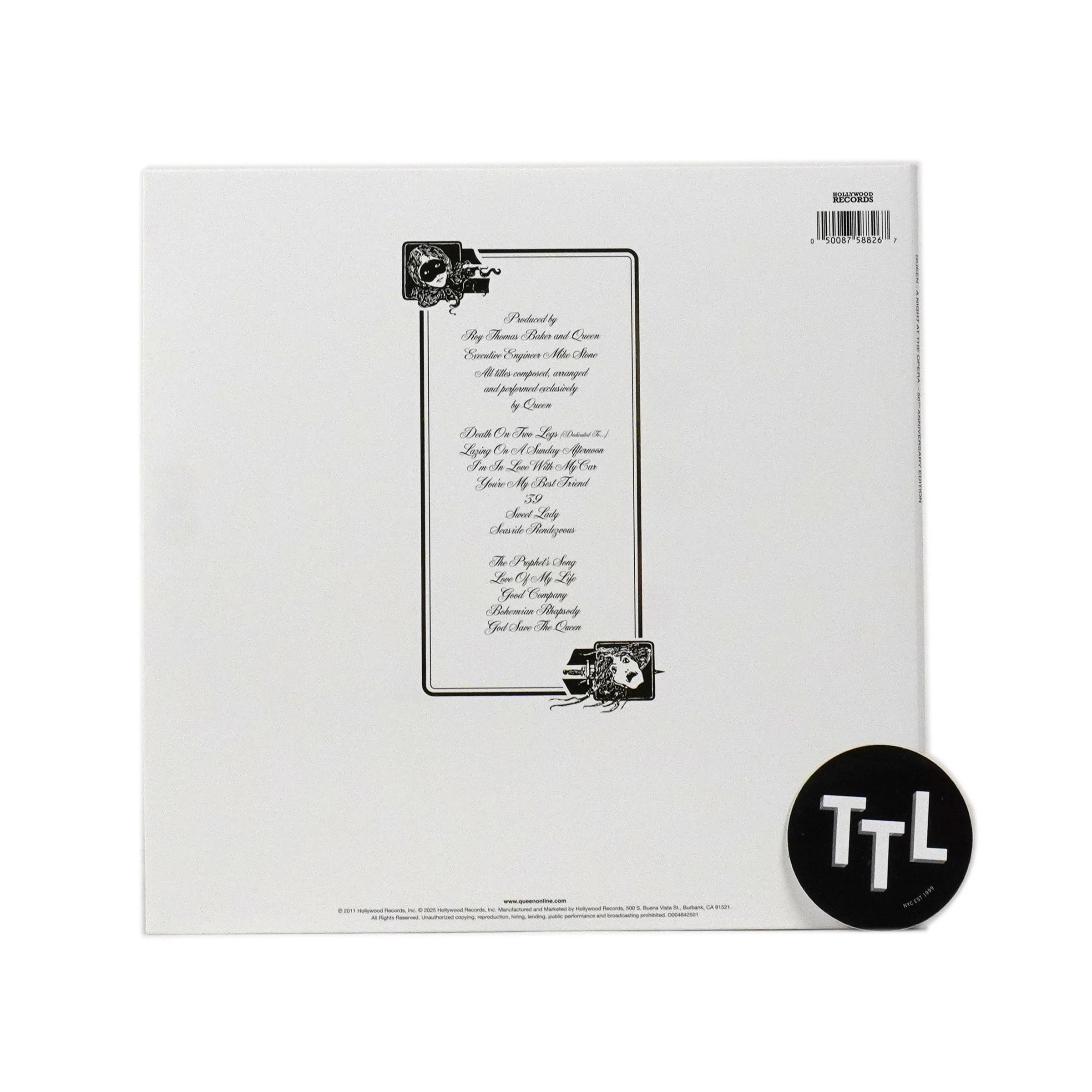 Queen: A Night At The Opera (180g, Colored Vinyl) Vinyl LP - Image 3