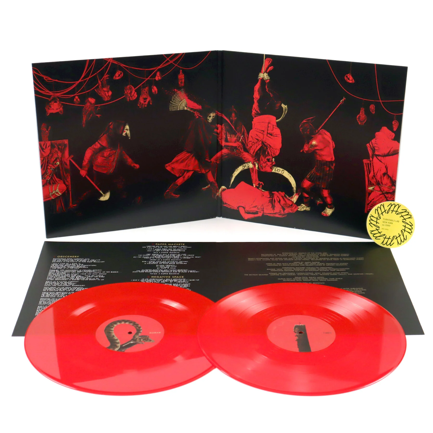 Queens Of The Stone Age: In Times New Roman (Colored Vinyl) Vinyl 2LP - Image 2