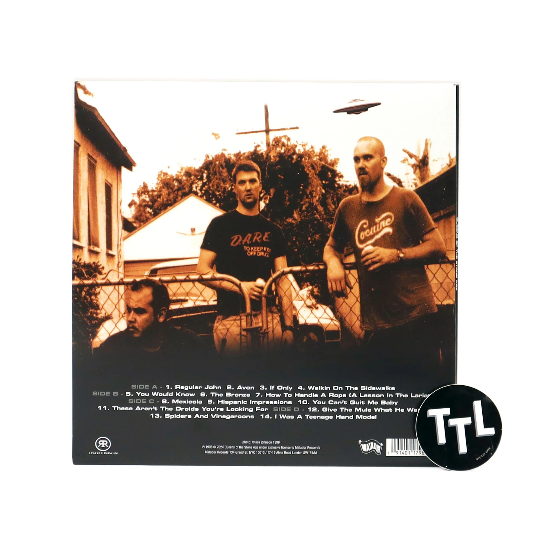 Queens Of The Stone Age: Queens Of The Stone Age Vinyl 2LP - Image 3