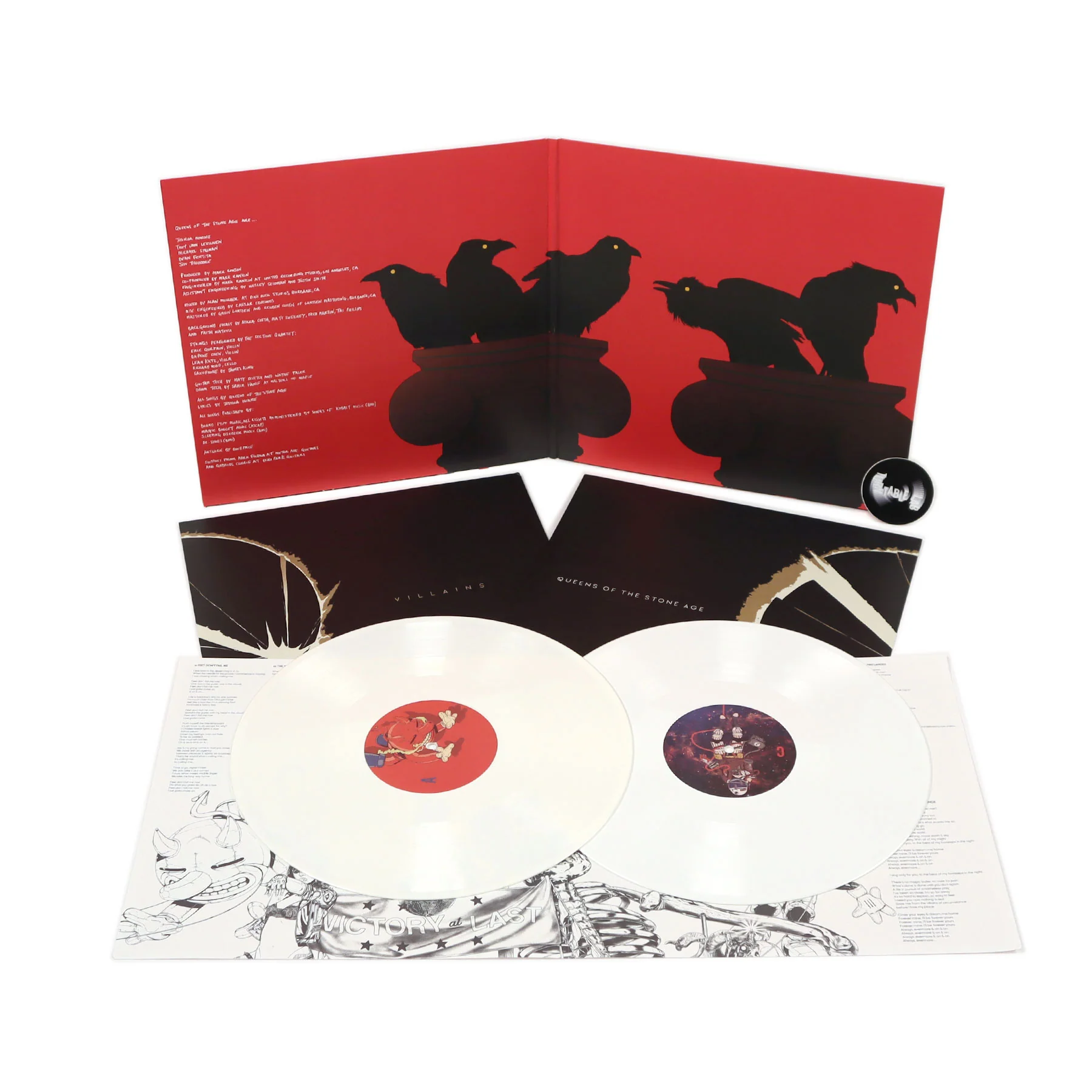 Queens Of The Stone Age: Villains (Colored Vinyl) Vinyl 1.5LP - Image 2