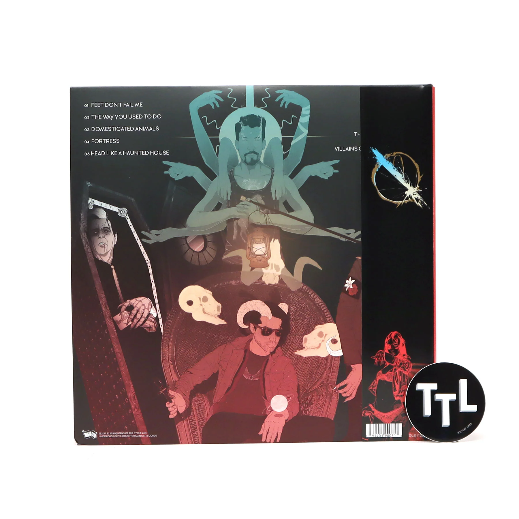 Queens Of The Stone Age: Villains (Colored Vinyl) Vinyl 1.5LP - Image 4