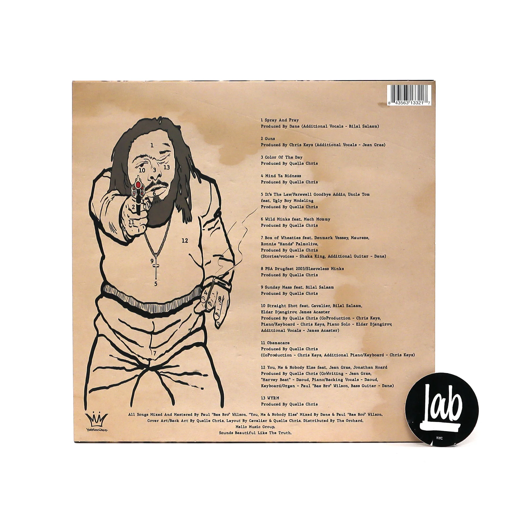 Quelle Chris: Guns (Colored Vinyl) Vinyl LP - Image 3