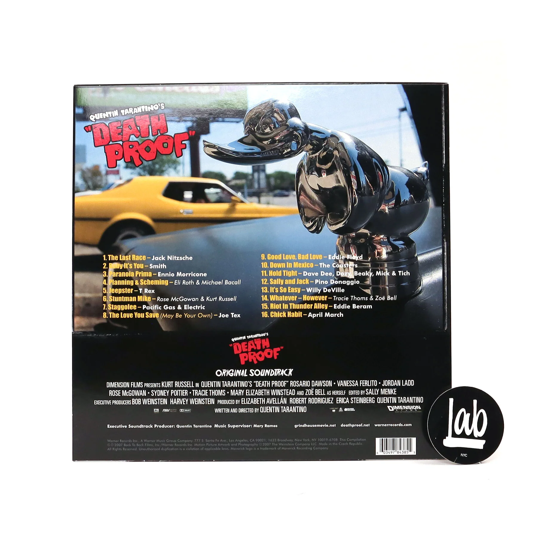 Quentin Tarantino: Death Proof Soundtrack (Colored Vinyl) Vinyl LP - Image 3