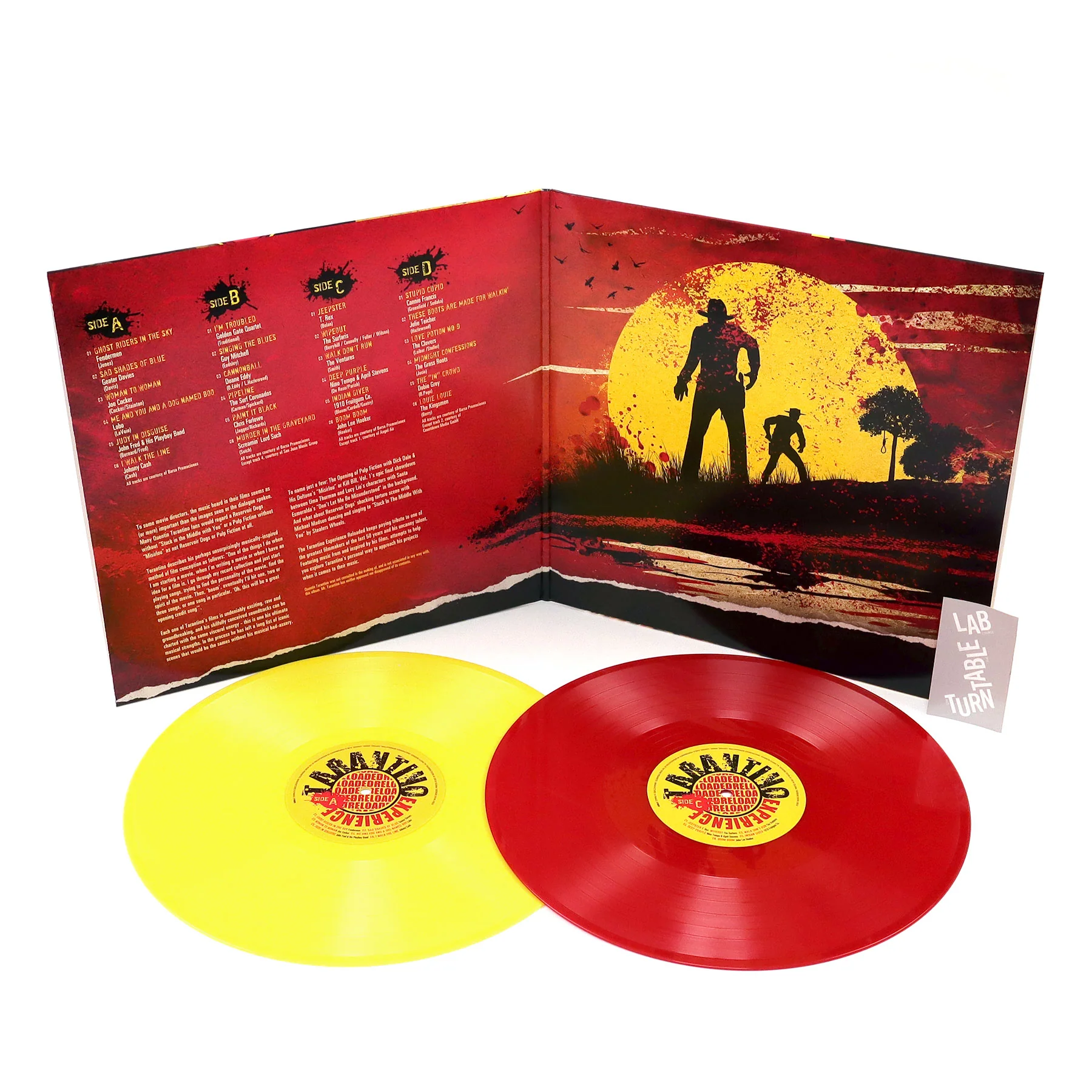 Quentin Tarantino: Tarantino Experience Reloaded (180g, Colored Vinyl) Vinyl 2LP - Image 2