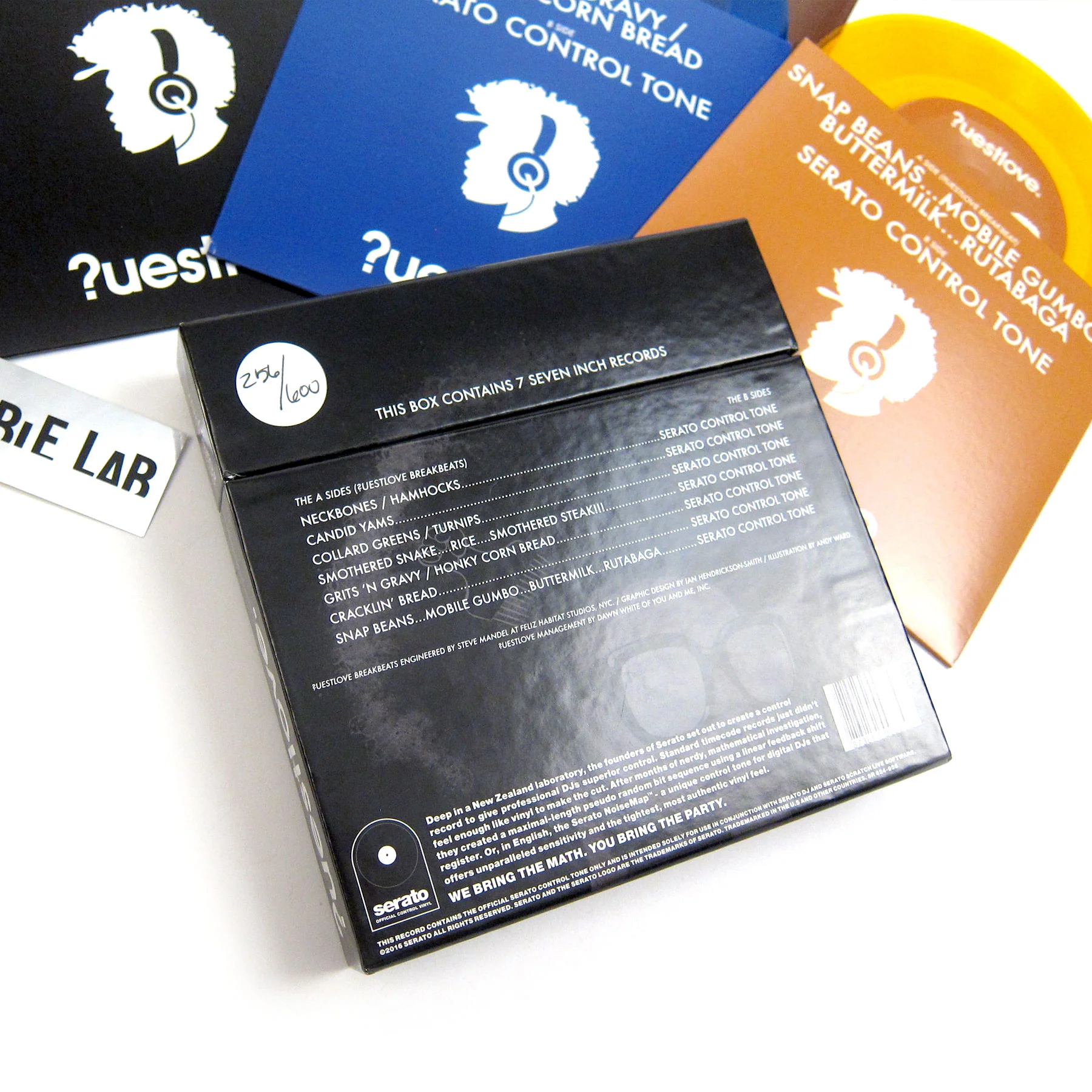 Questlove: Sufro Breaks (Serato Control Vinyl, Colored Vinyl) Vinyl 7x7" Boxset - Image 3