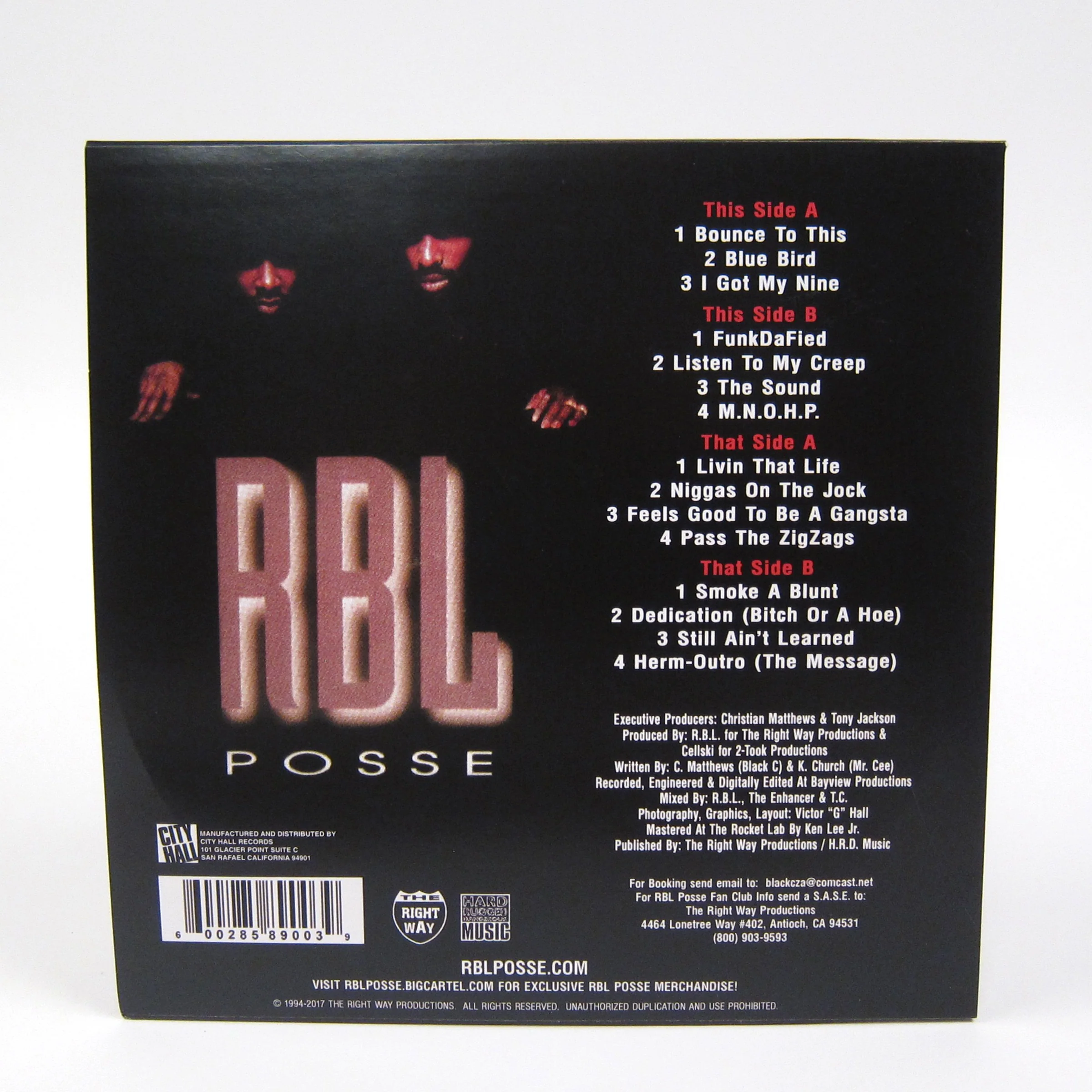 R.B.L. Posse: Ruthless By Law Vinyl 2LP - Image 3