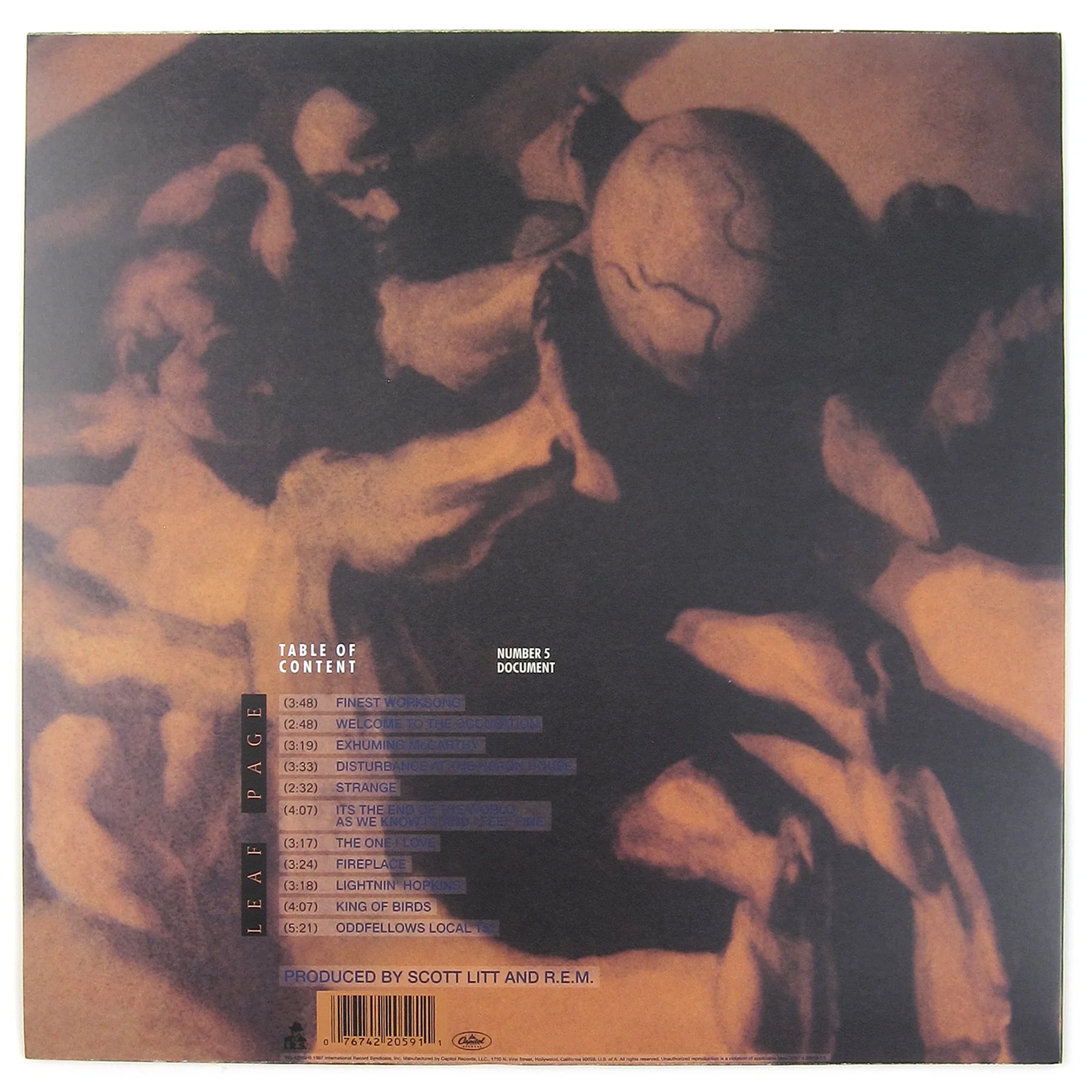 R.E.M.: Document (Colored Vinyl) Vinyl LP - Image 2