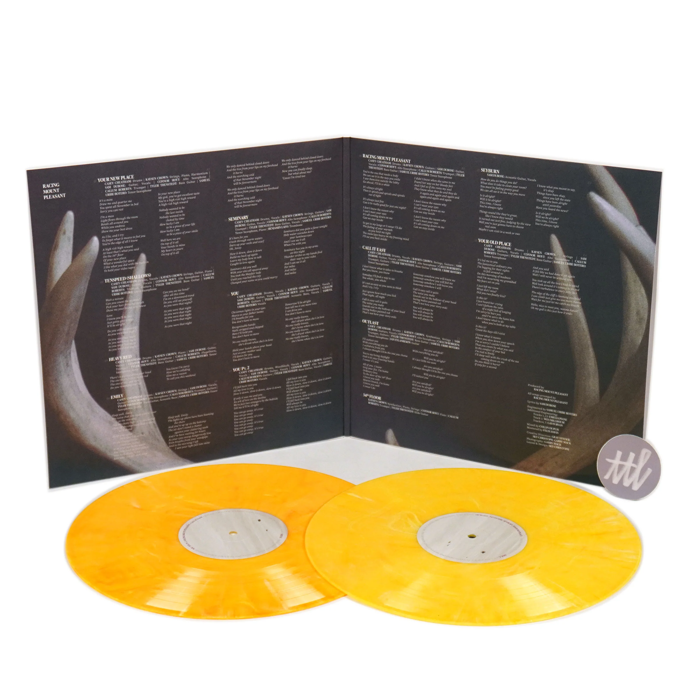 Racing Mount Pleasant: Racing Mount Pleasant (Indie Exclusive Colored Vinyl) Vinyl 2LP - Image 2
