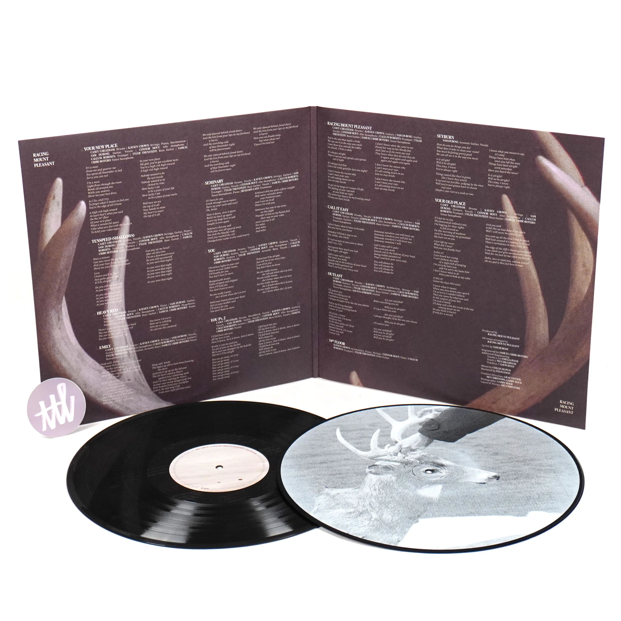 Racing Mount Pleasant: Racing Mount Pleasant Vinyl LP - Image 3