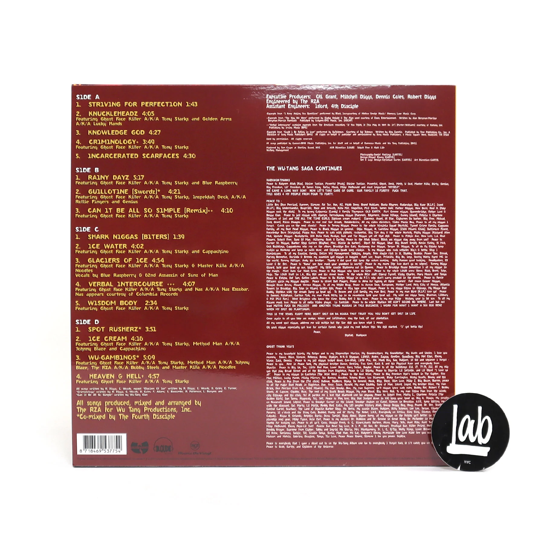 Raekwon: Only Built 4 Cuban Linx (Music On Vinyl 180g) 2LP - Image 3