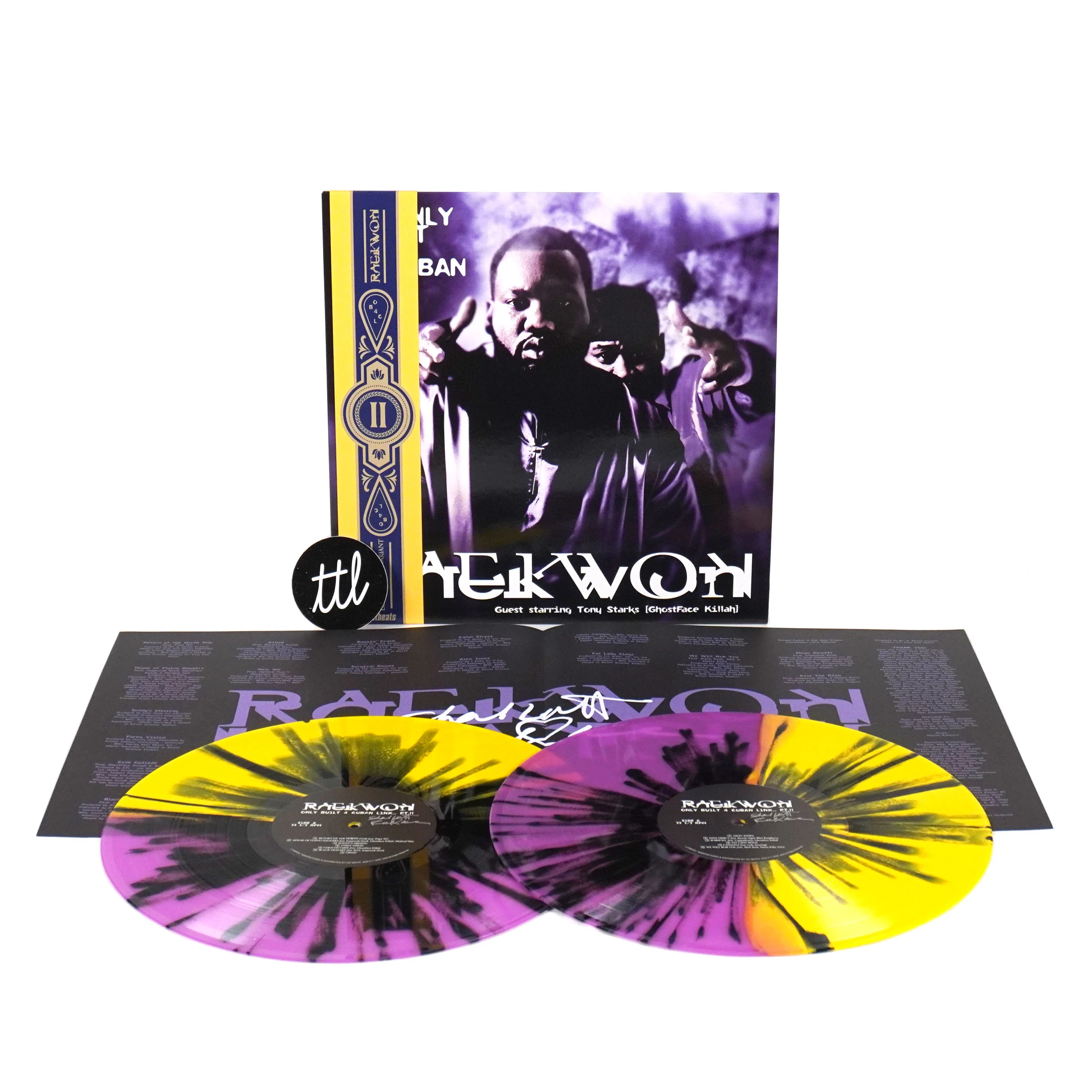 Raekwon: Only Built 4 Cuban Linx Pt.II (Lou Diamond Edition Colored Vinyl) Vinyl 2LP - Image 2